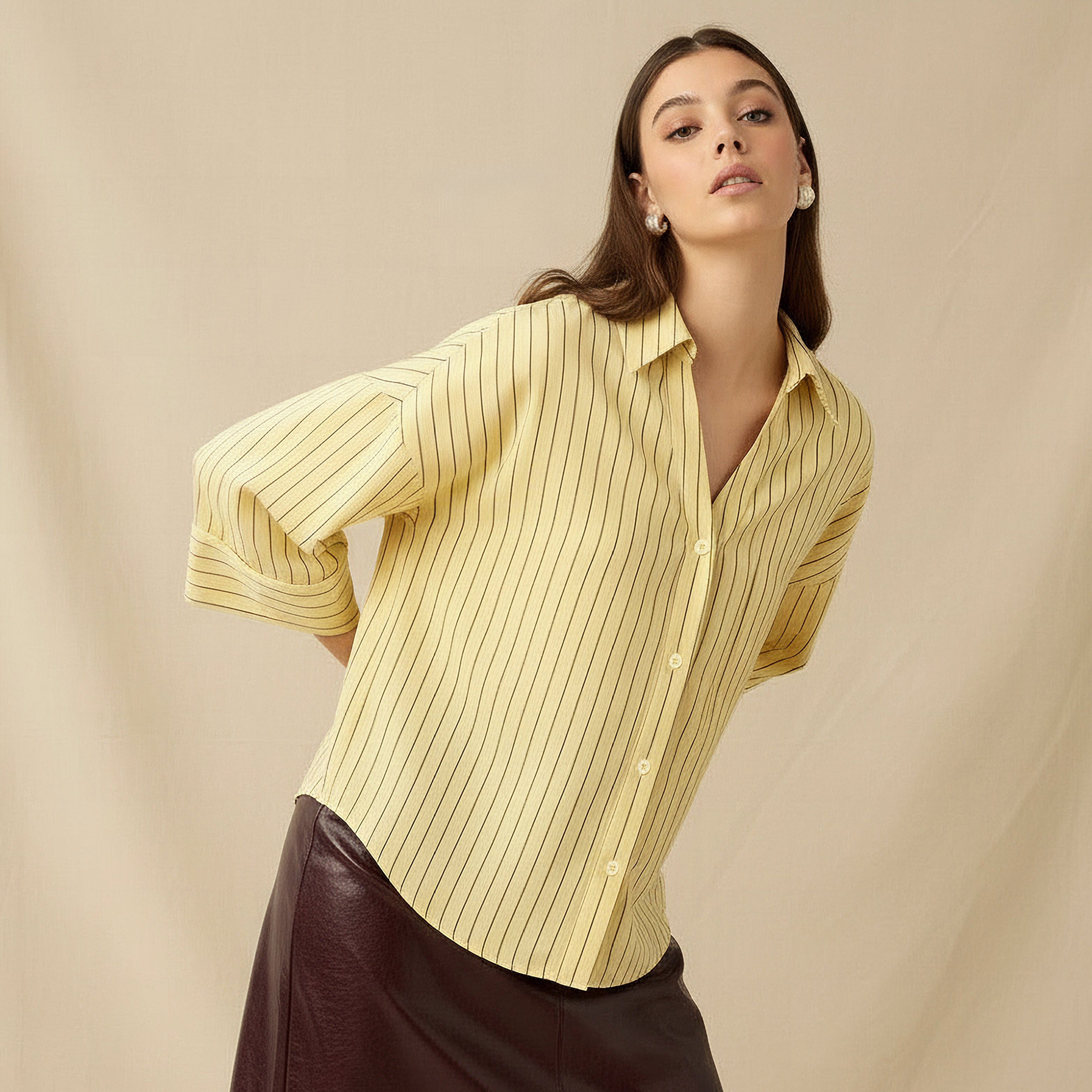 Boxy Shirt with Stripes-women-clothing-shirtsandblouses-shirts-image-1