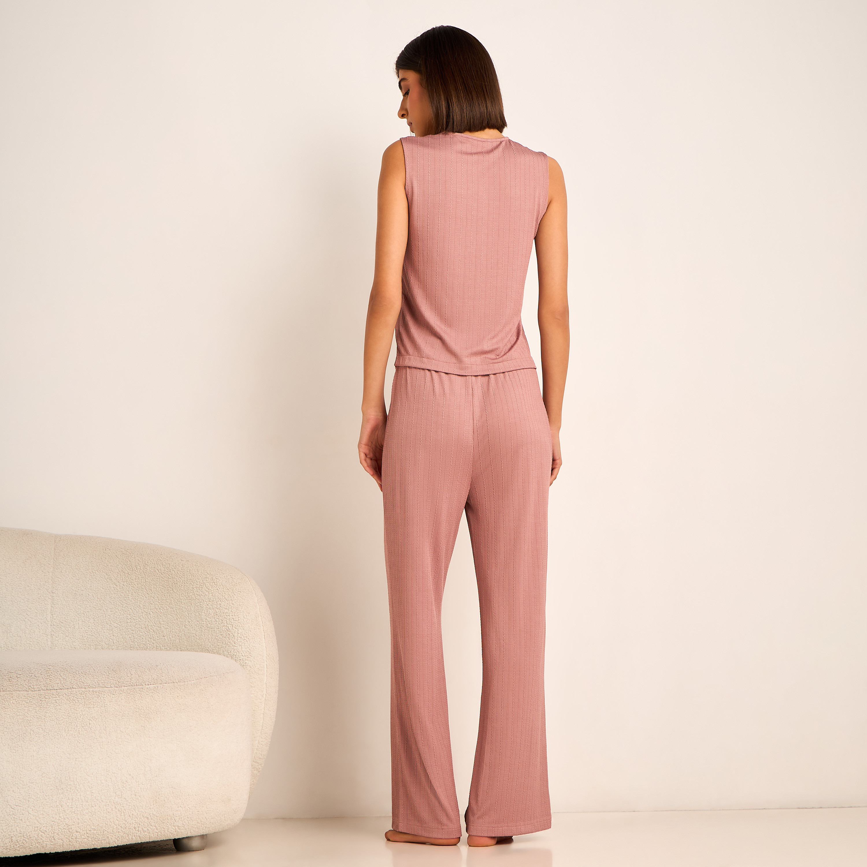 Coord Set with Waist Coat & Wide Leg Pants-women-clothing-coordsets-image-4
