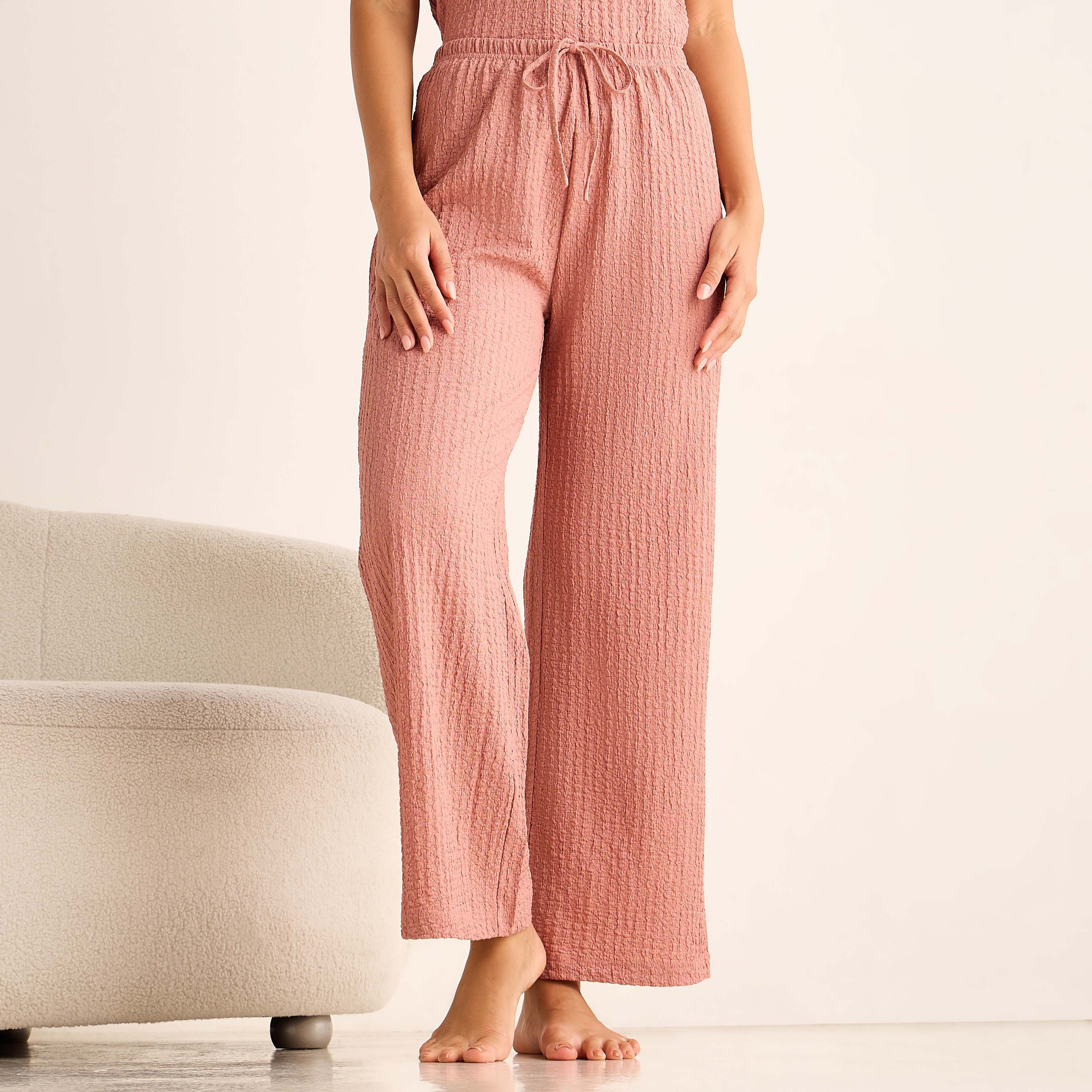 Coord Set with Shirt & Wide Leg Pants-women-clothing-coordsets-image-5