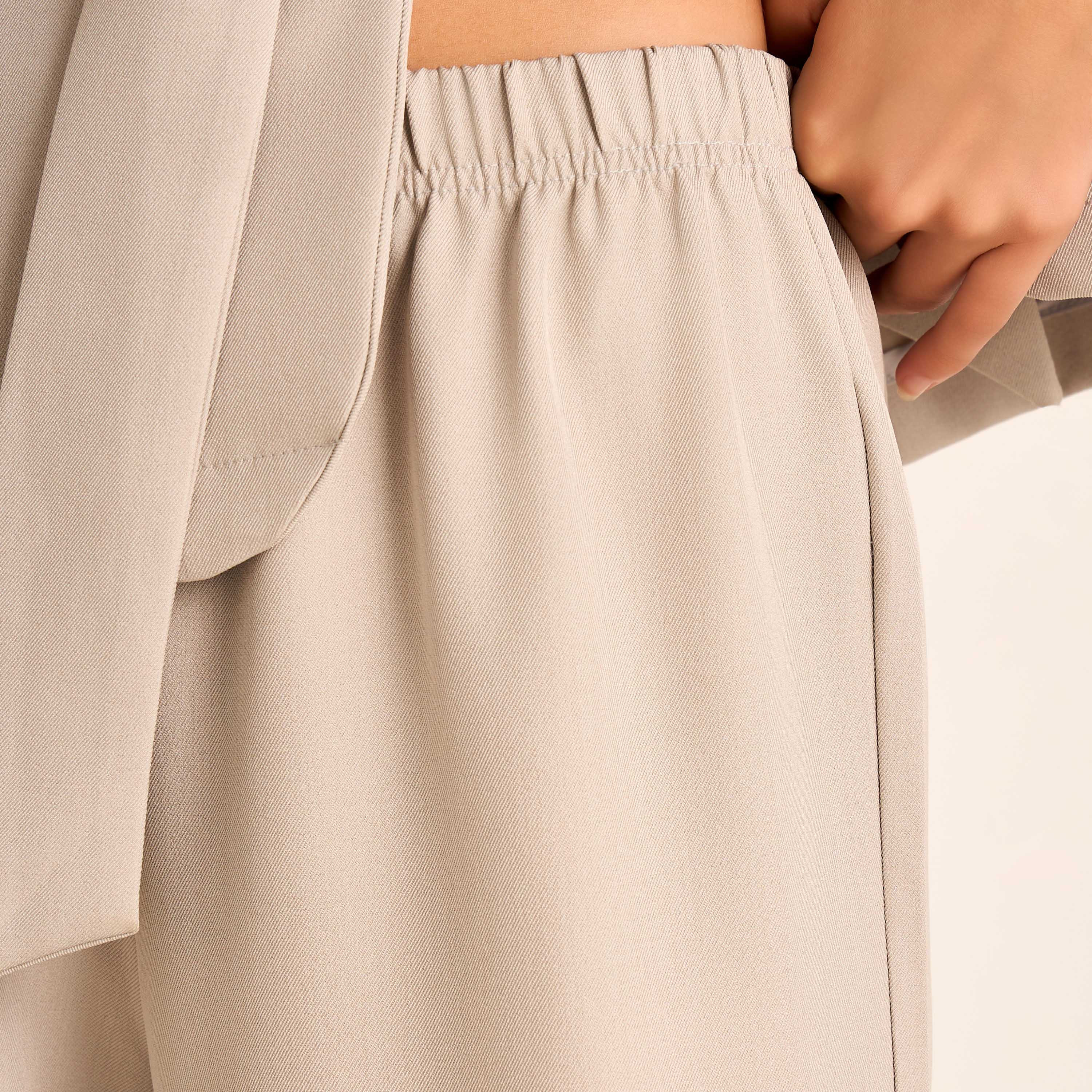 Coord Set with Wrap Top & Wide Leg Bottom-women-clothing-coordsets-image-6