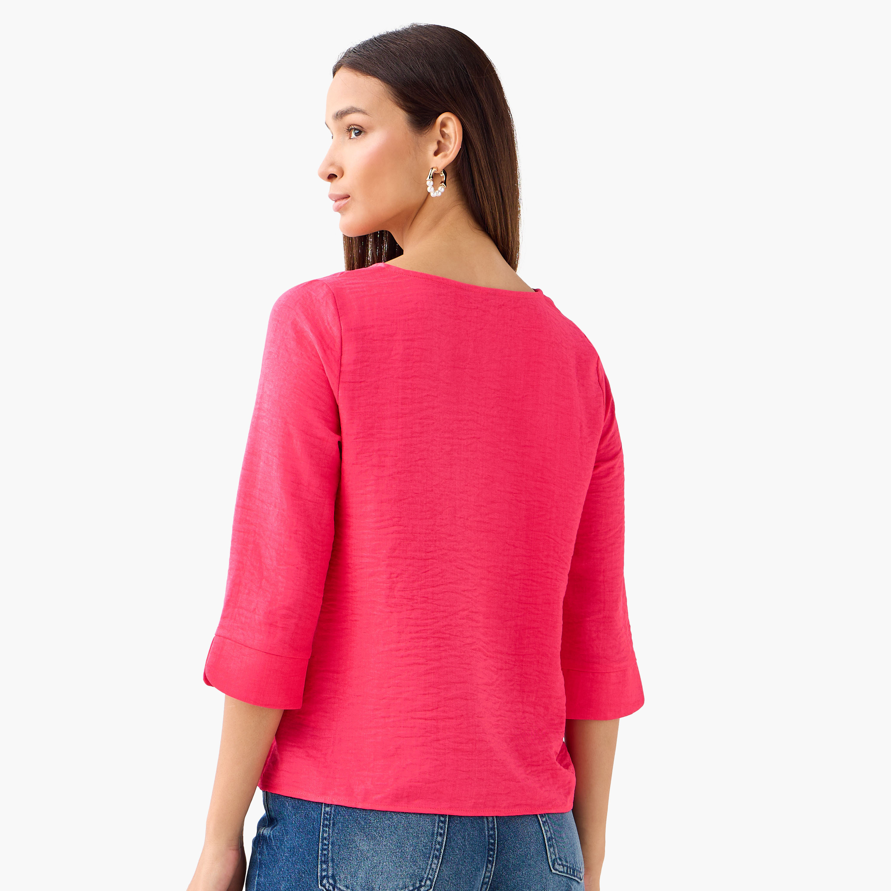 Single Front Button V-neck Top-PROMO_SP_BH_BUNDLE_2FOR13_180925-image-3