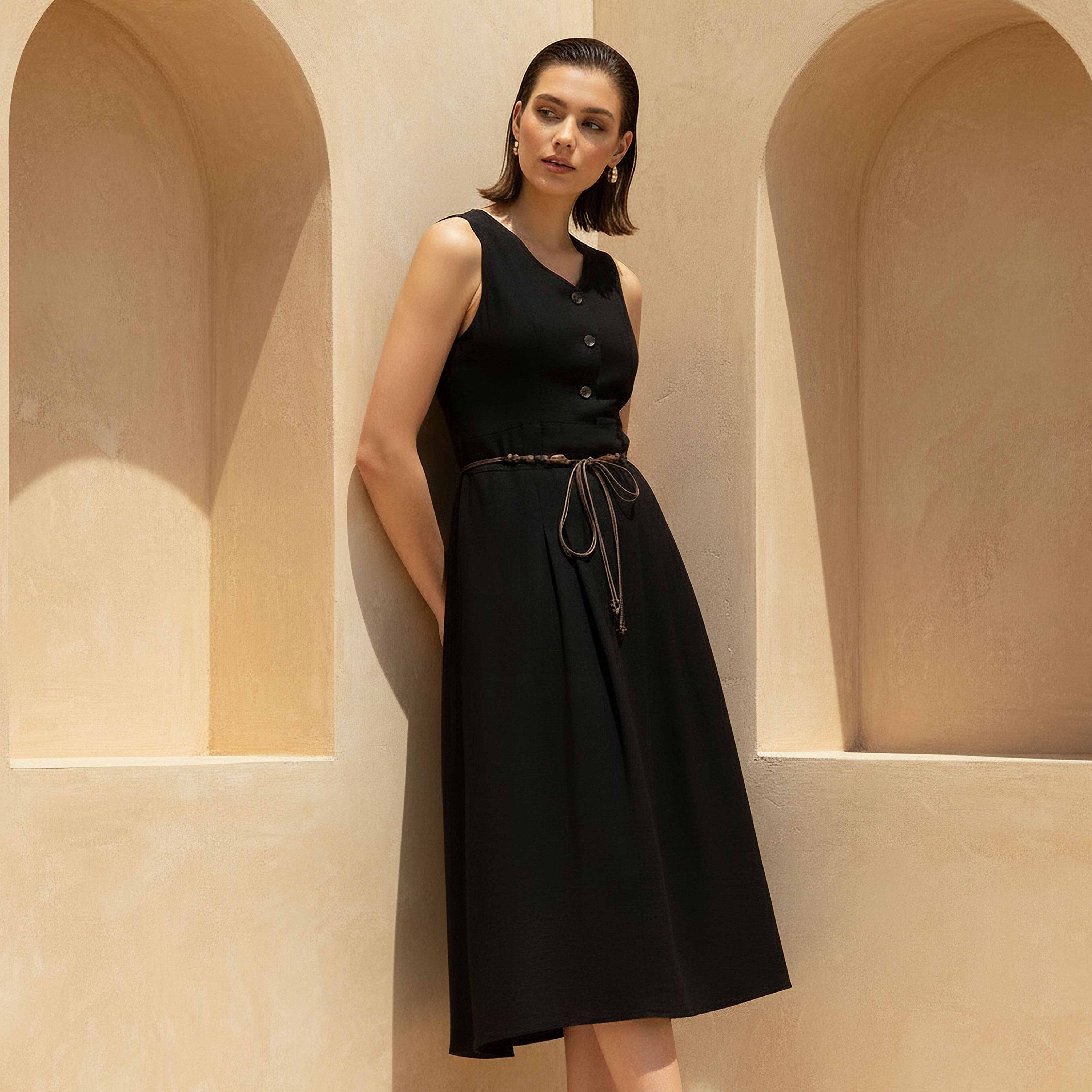 Midi Shirt Dress with Belt-PROMO_SP_OM__6_RGCC_BUY2FOR21_040325-image-1