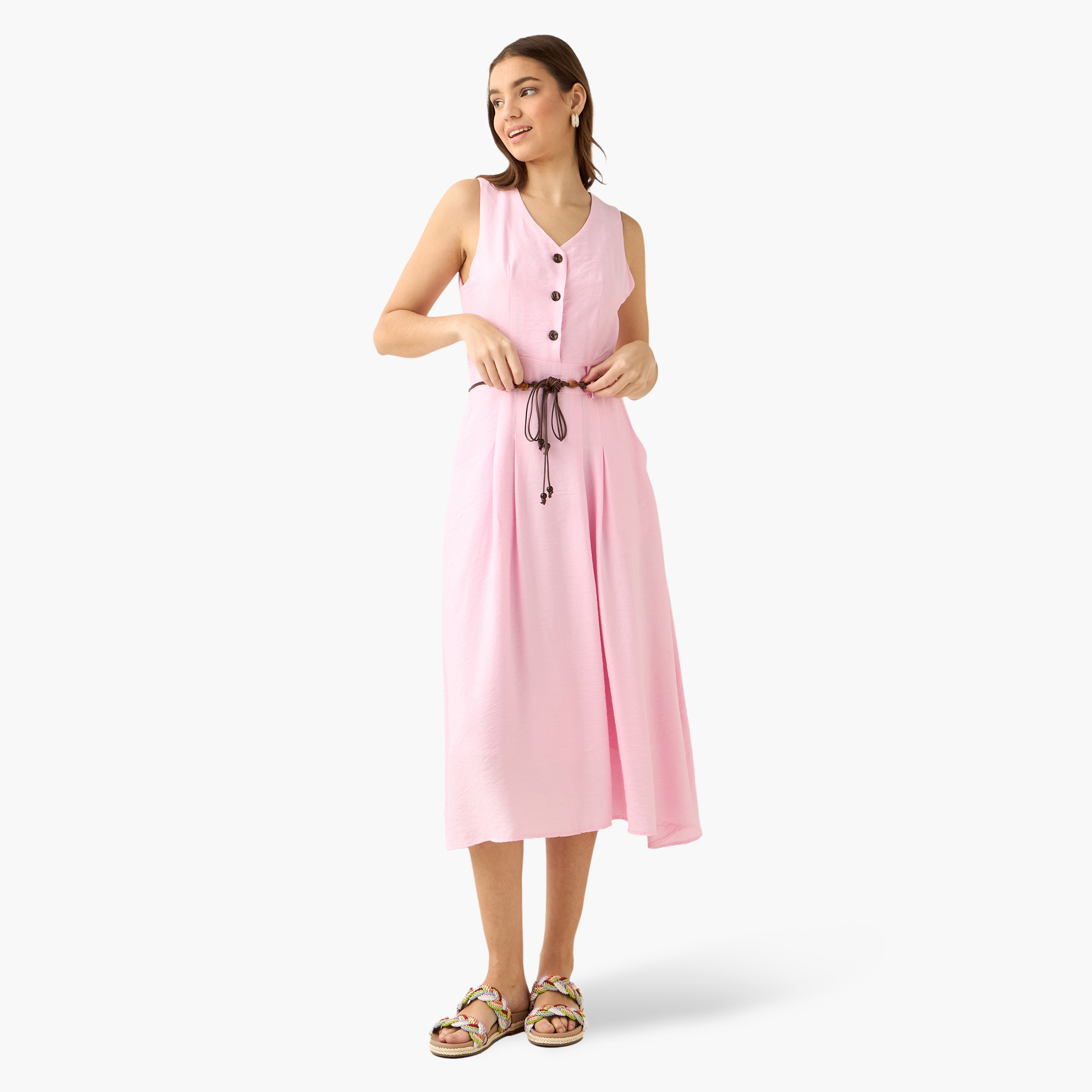 Midi Shirt Dress with Belt-PROMO_SP_OM__6_RGCC_BUY2FOR21_040325-image-3