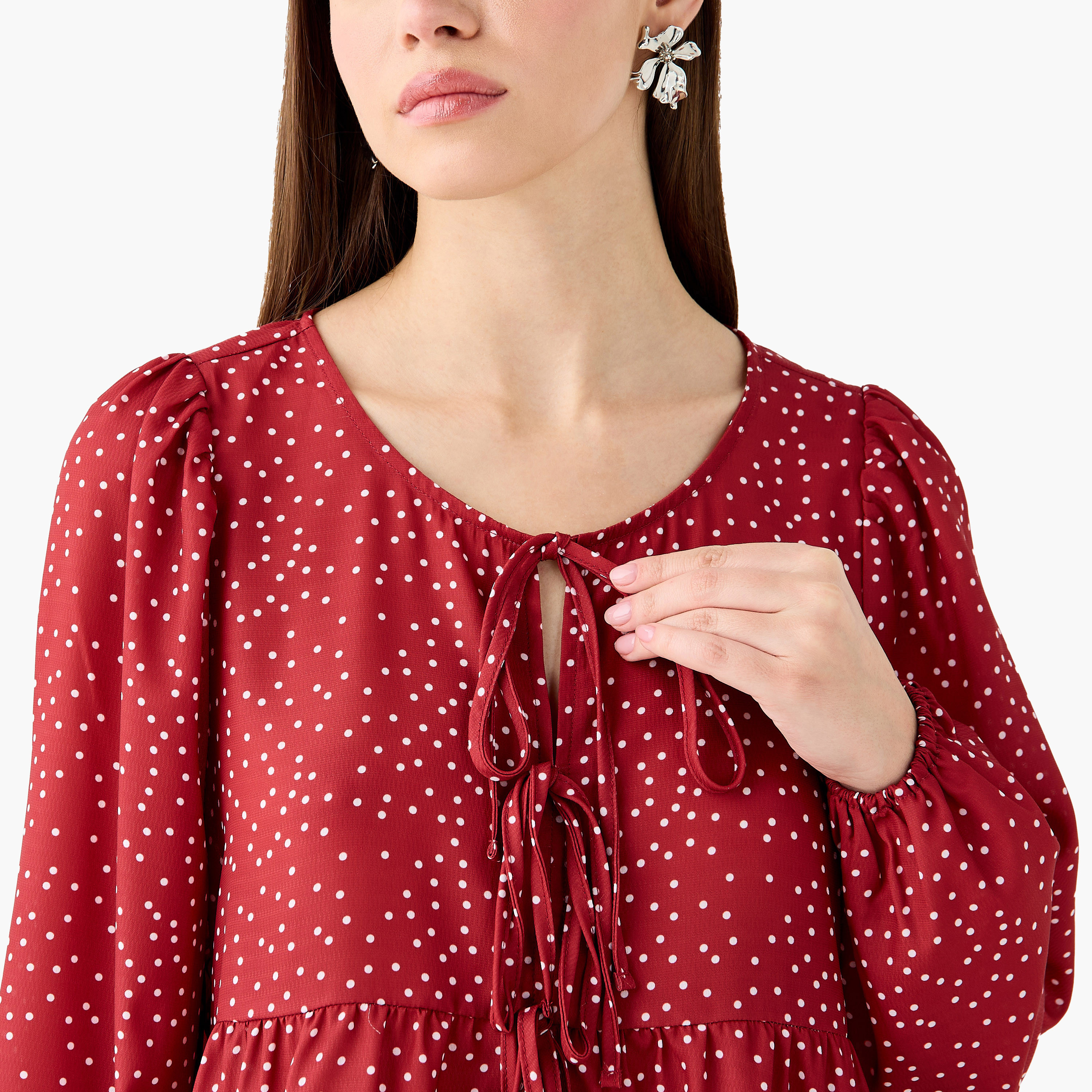 Peplum Top with Polka Dot Print-PROMO_SP_KW_BUNDLE_2FOR11_180925-image-4