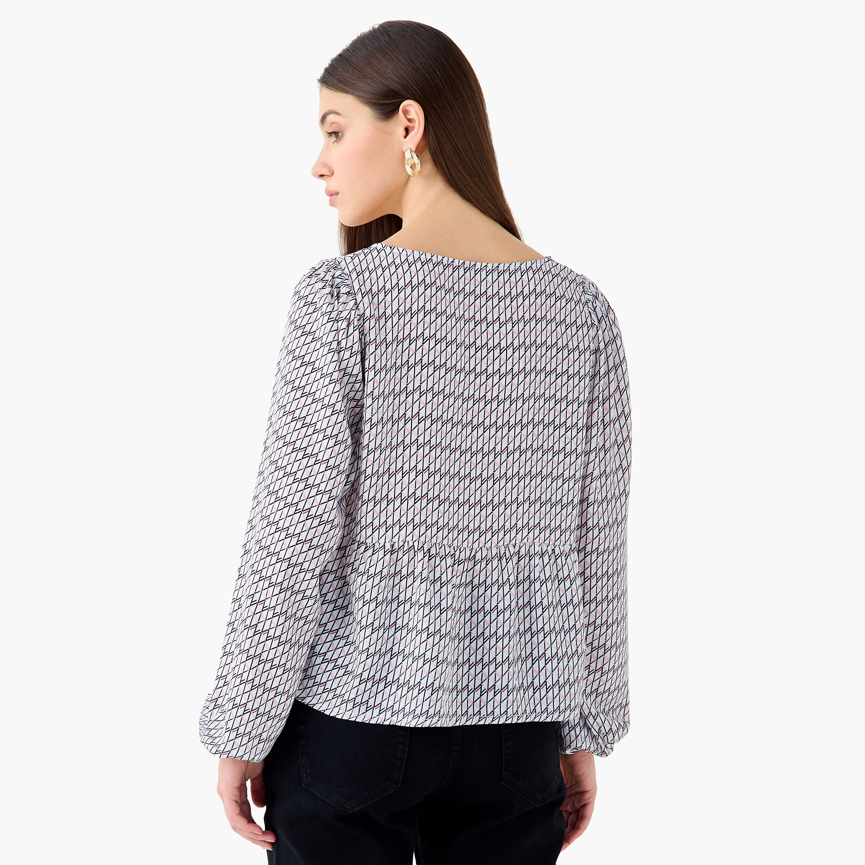 Peplum Top with Geometric Print-PROMO_SP_KW_BUNDLE_2FOR11_180925-image-4