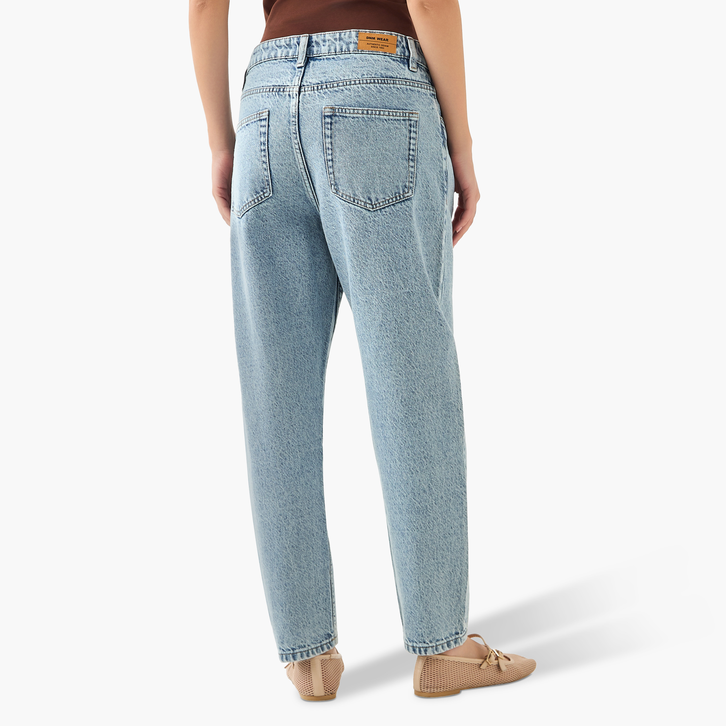 Women Mom Fit High-Rise Jeans-women-clothing-bottoms-jeans-image-4