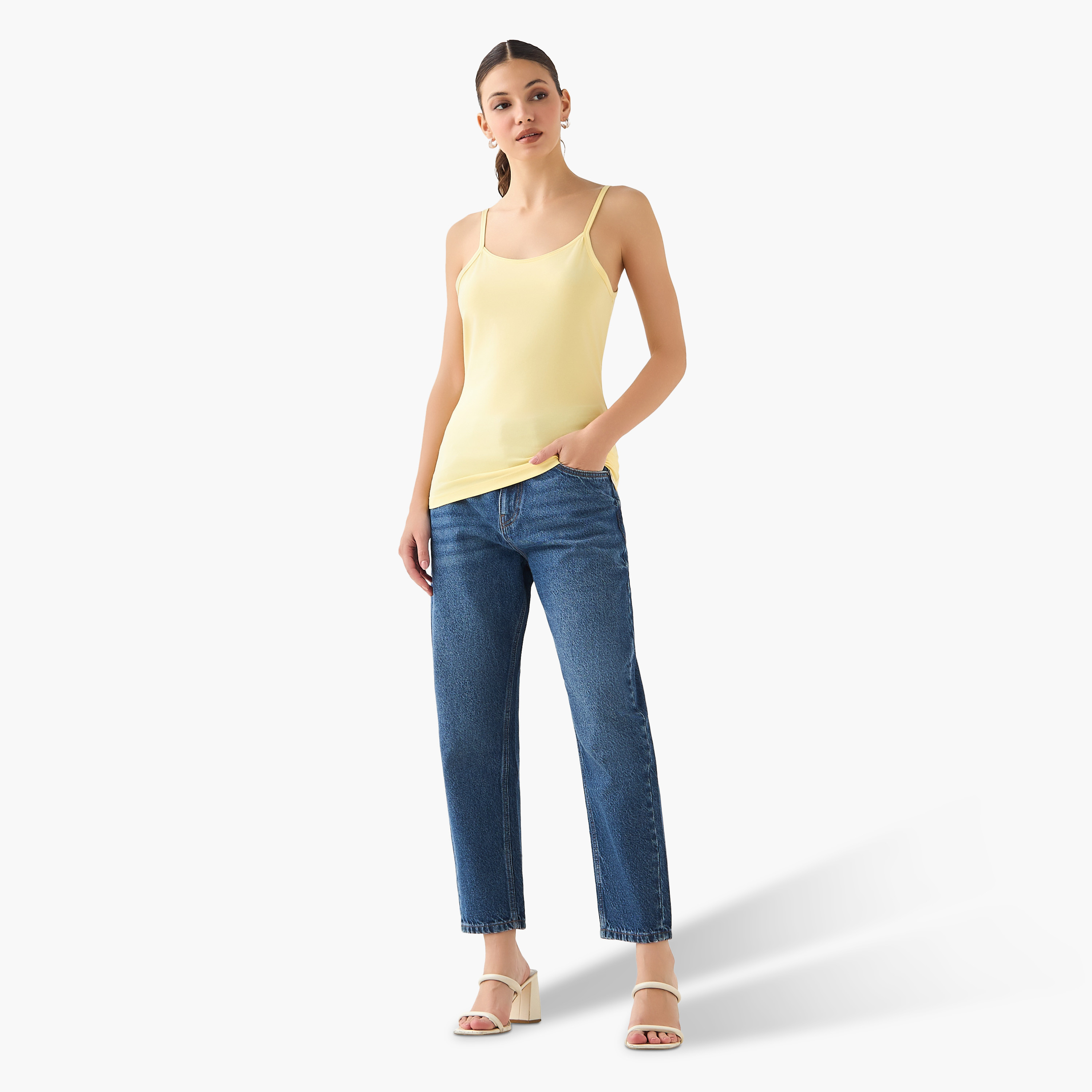 Women Mom Fit High-Rise Jeans-women-clothing-bottoms-jeans-image-2