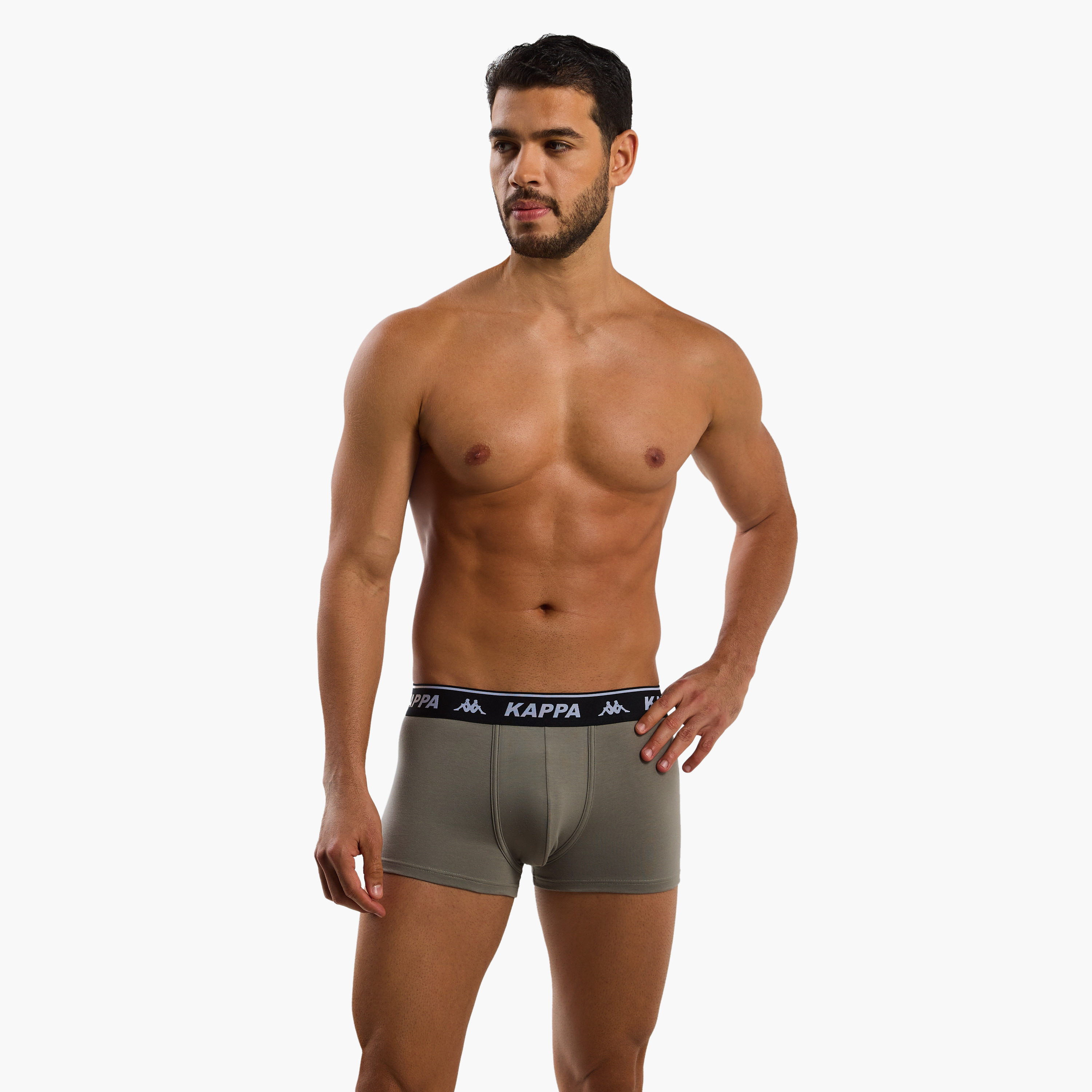 Kappa Men Logo Print Trunks - Pack of 3-men-clothing-innerwear-underwear-image-3