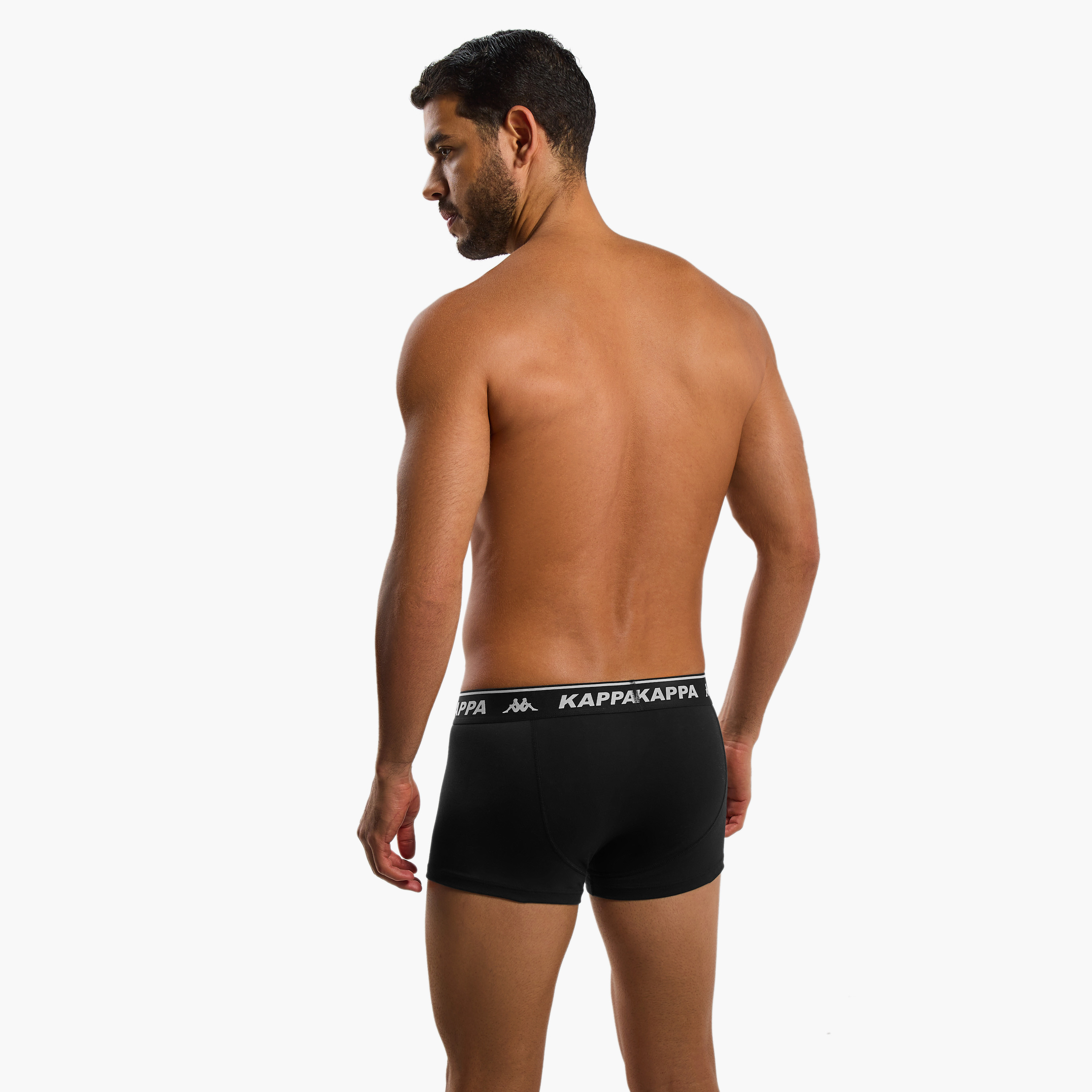 Kappa Men Logo Print Trunks - Pack of 3-men-clothing-innerwear-underwear-image-4