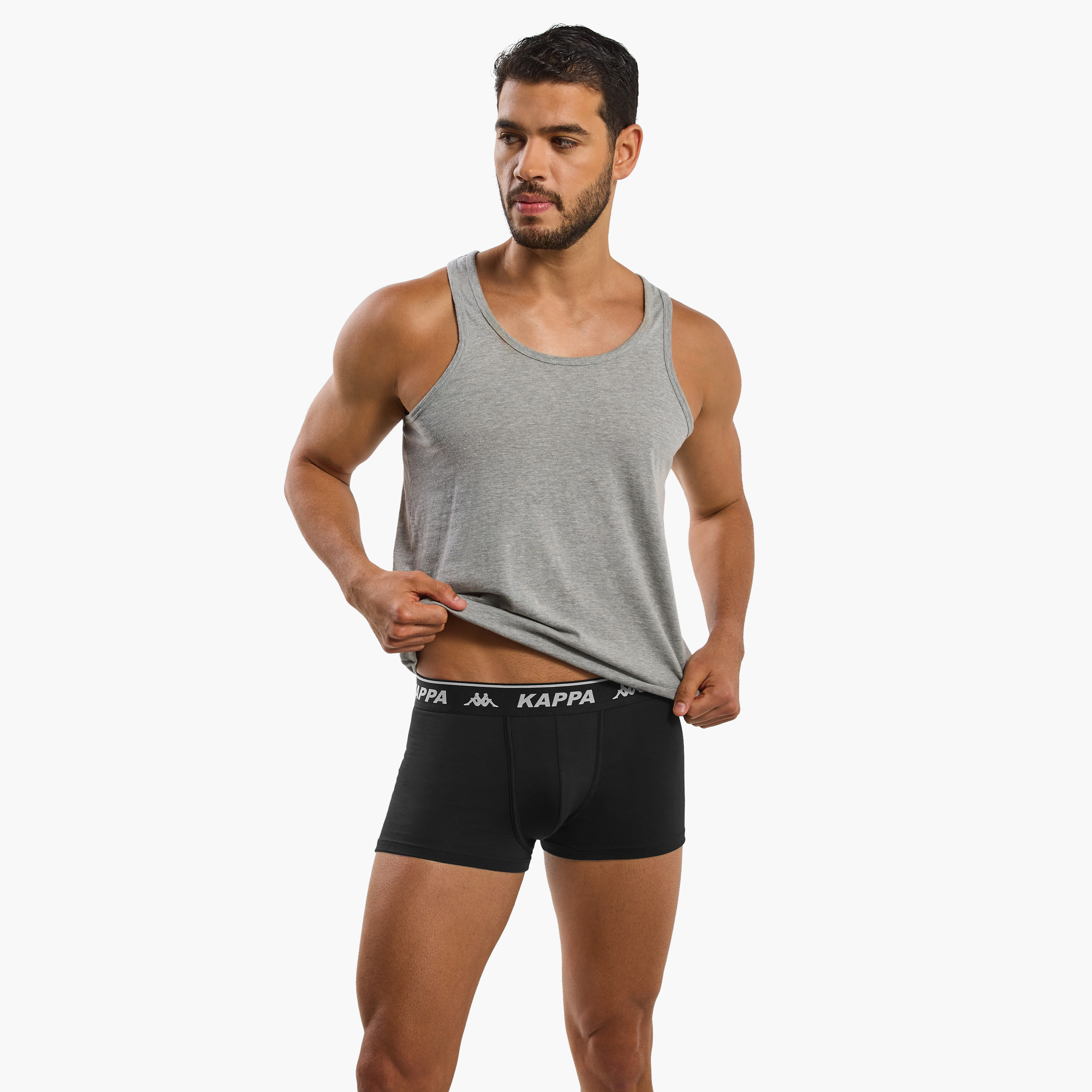 Kappa Men Logo Print Trunks - Pack of 3-men-clothing-innerwear-underwear-image-5