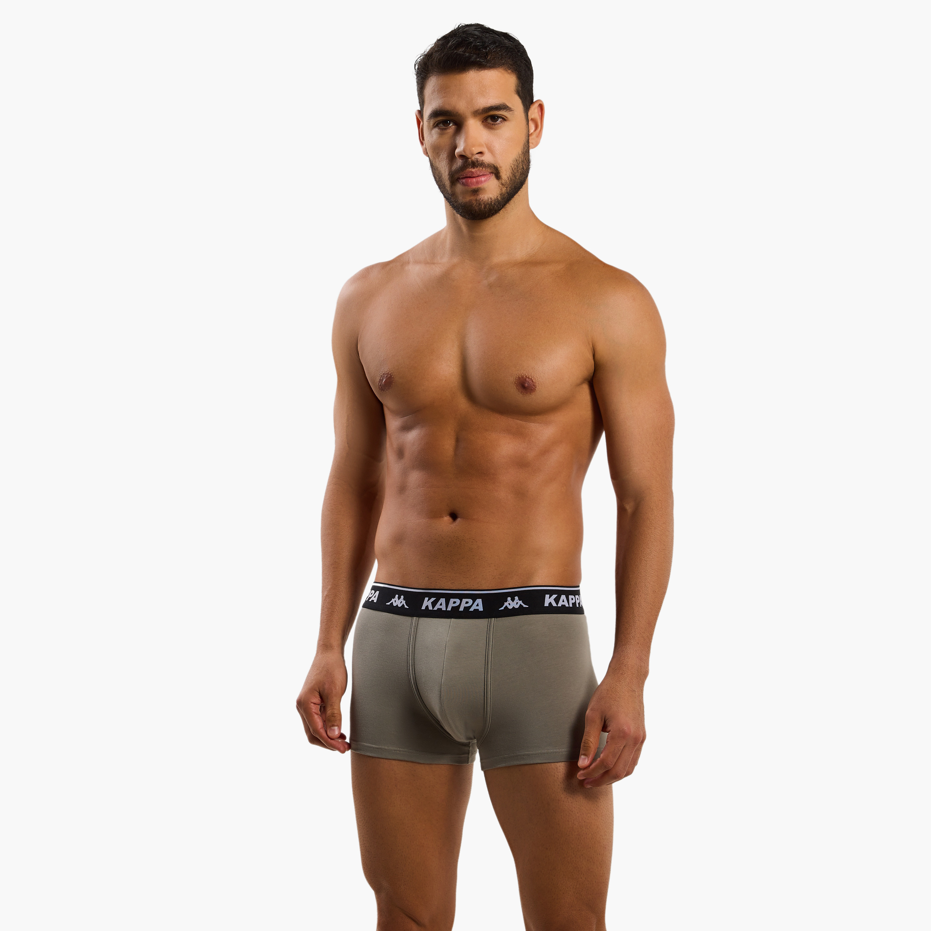 Kappa Men Logo Print Trunks - Pack of 3-men-clothing-innerwear-underwear-image-2