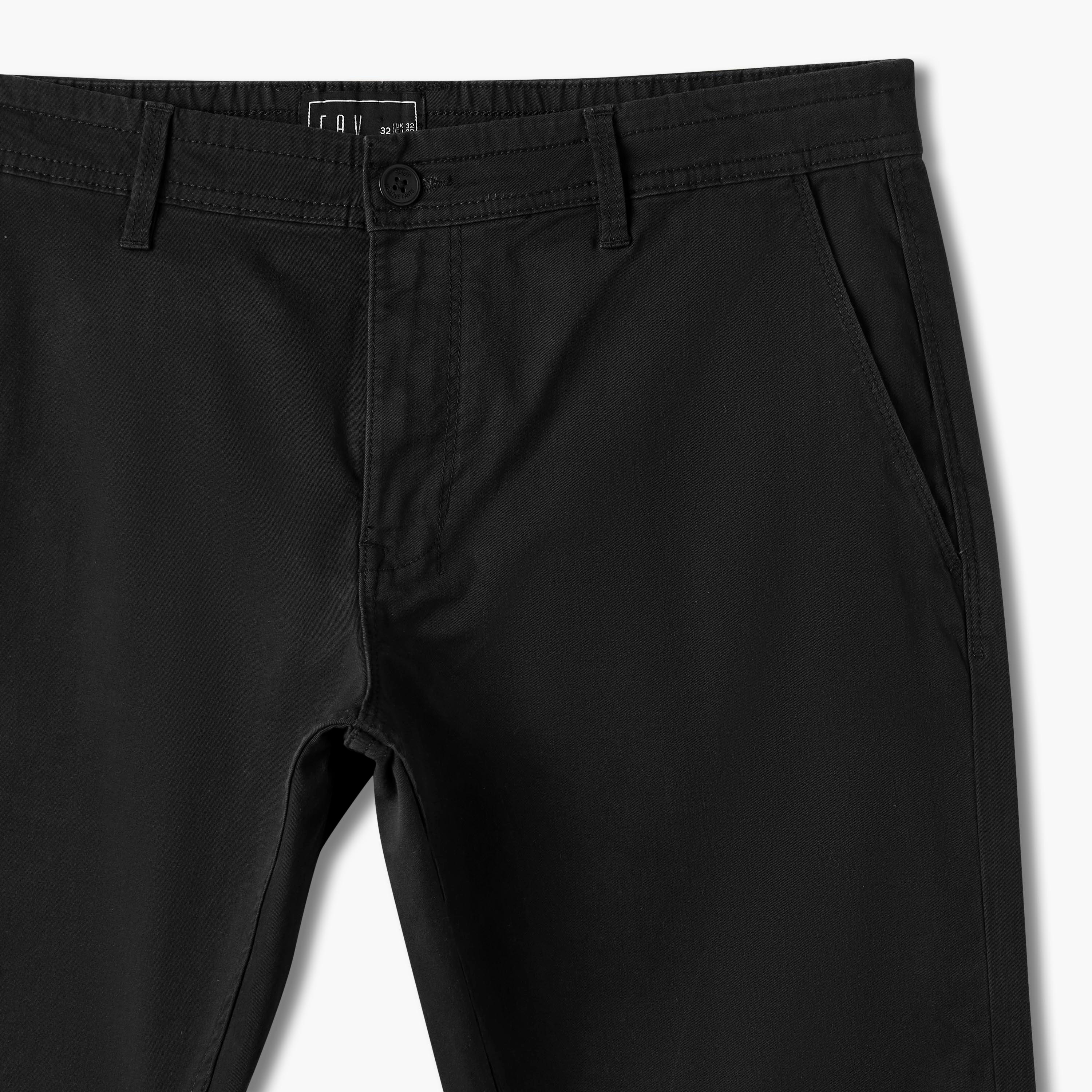 بنطلون تشينو بخصر مرن وقصة عادية من سبلاش فاف - مجموعة من 2-men-clothing-bottoms-trousersandchinos-chinos-image-13