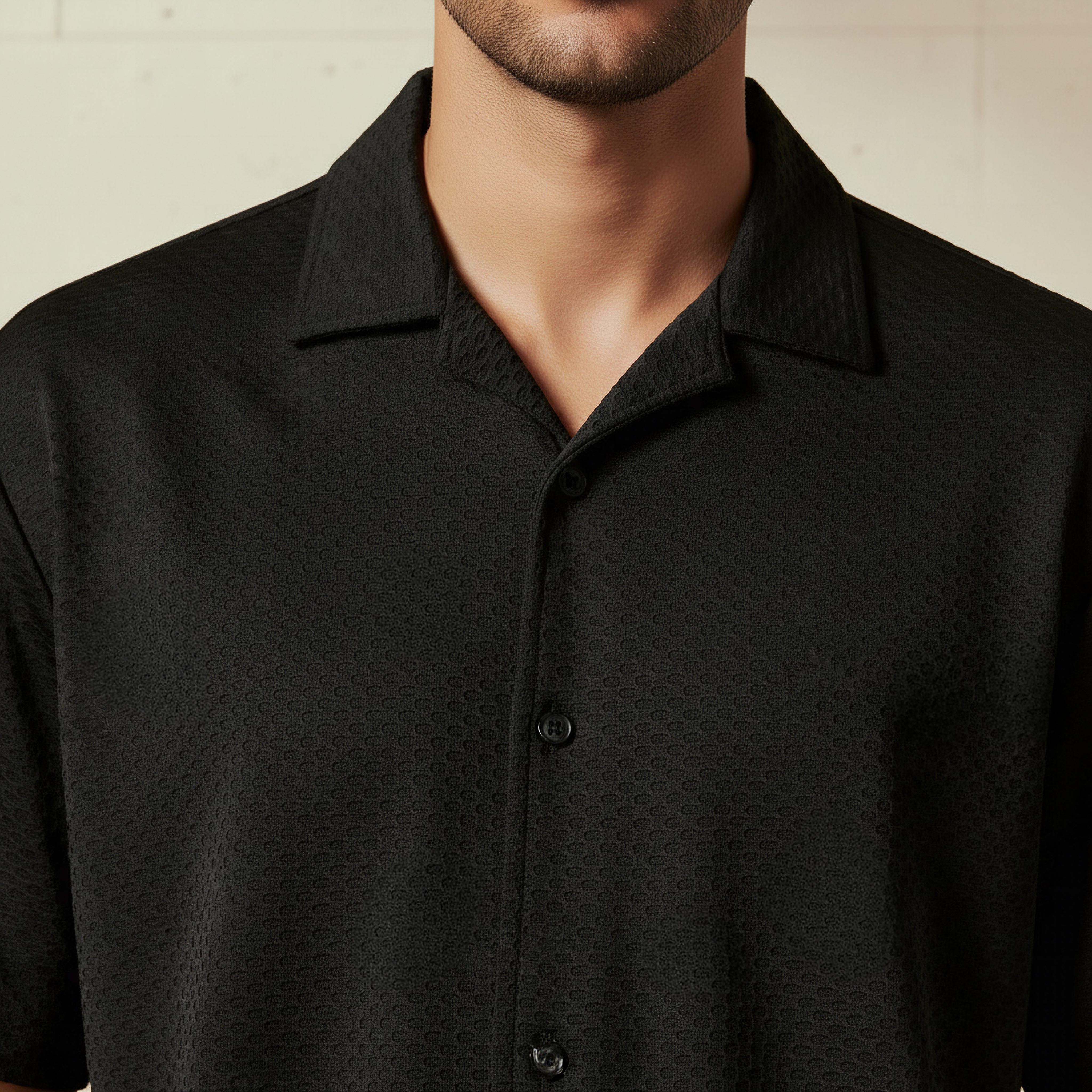 Textured Shirt and Trousers Set-men-clothing-sportswearandactivewear-tracksuits-image-6
