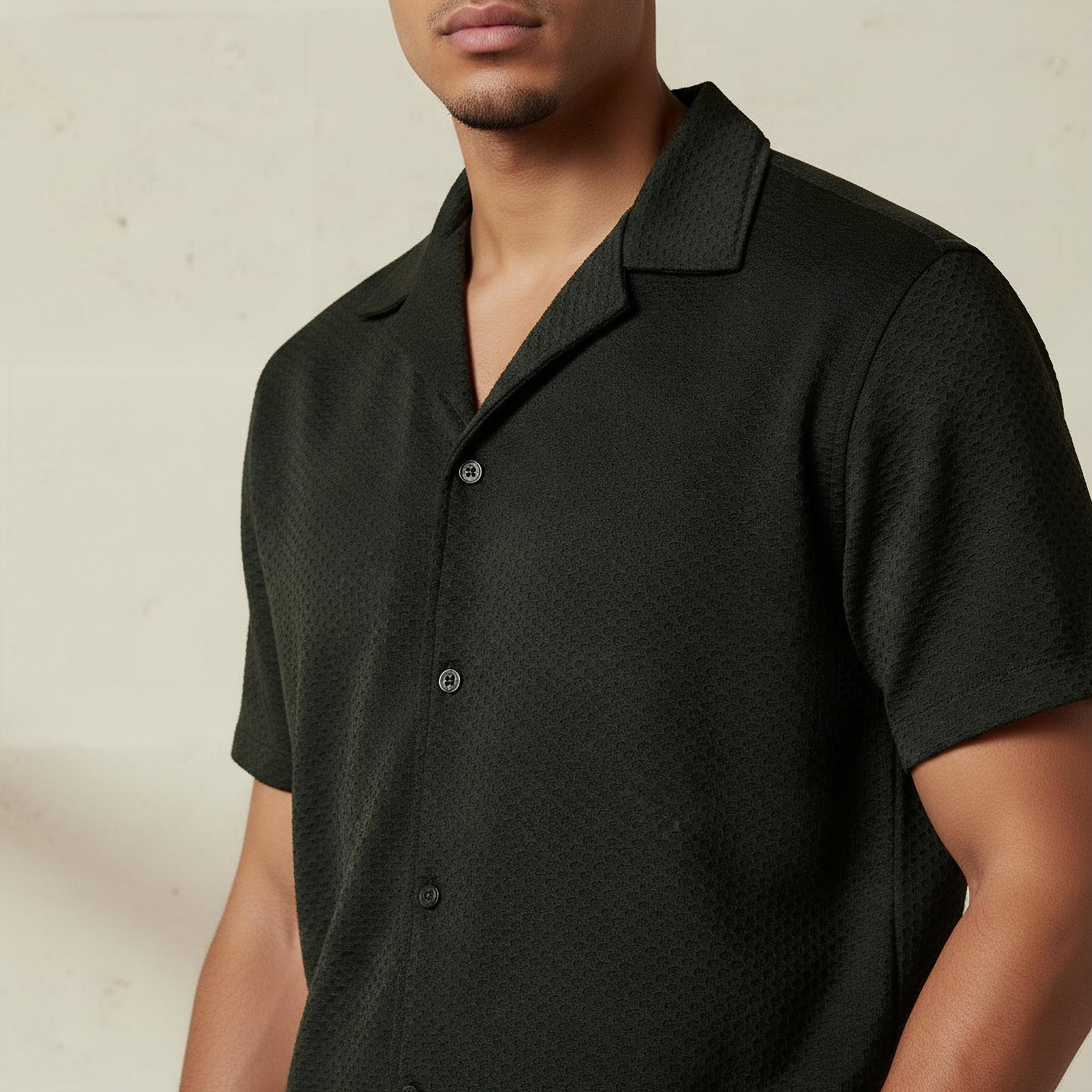 Textured Shirt and Trousers Set-men-clothing-sportswearandactivewear-tracksuits-image-5