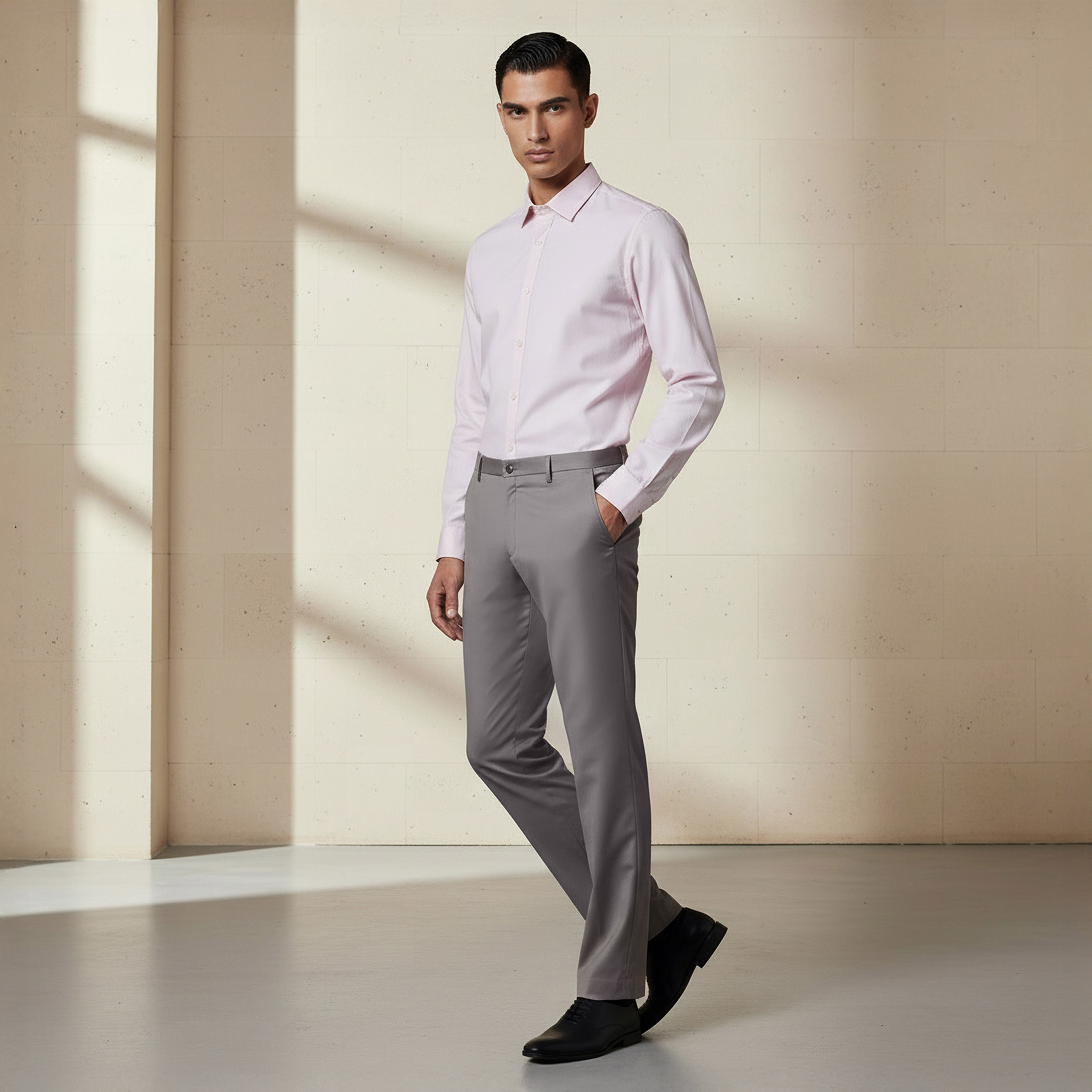 Men Straight Fit Formal Trousers-PROMO_SP_BH_BUNDLE_2FOR16_050226-image-2