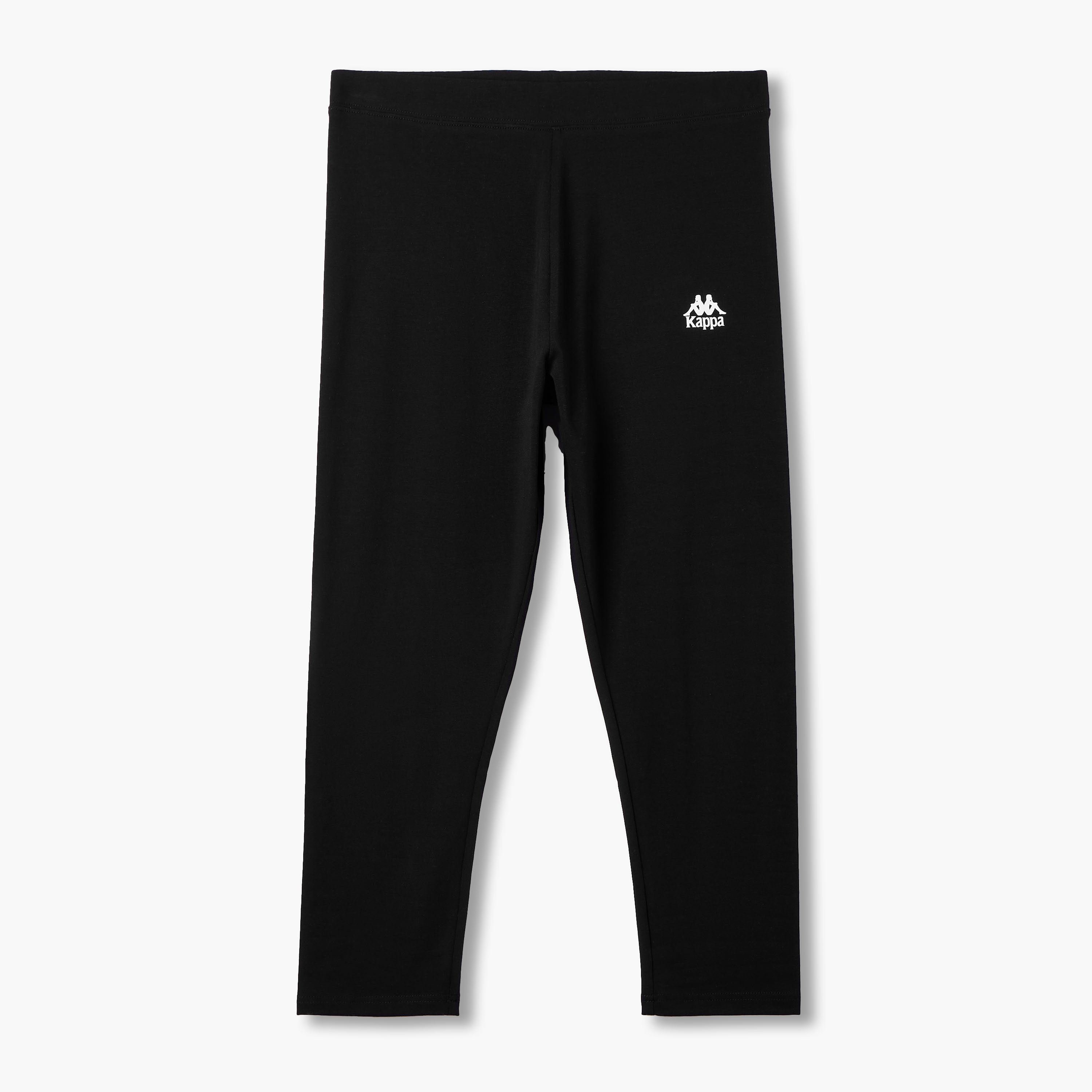 Kappa Pack of 2 Mid-Rise Cropped Leggings with Logo Design-sports-women-clothing-activewearleggings-image-3