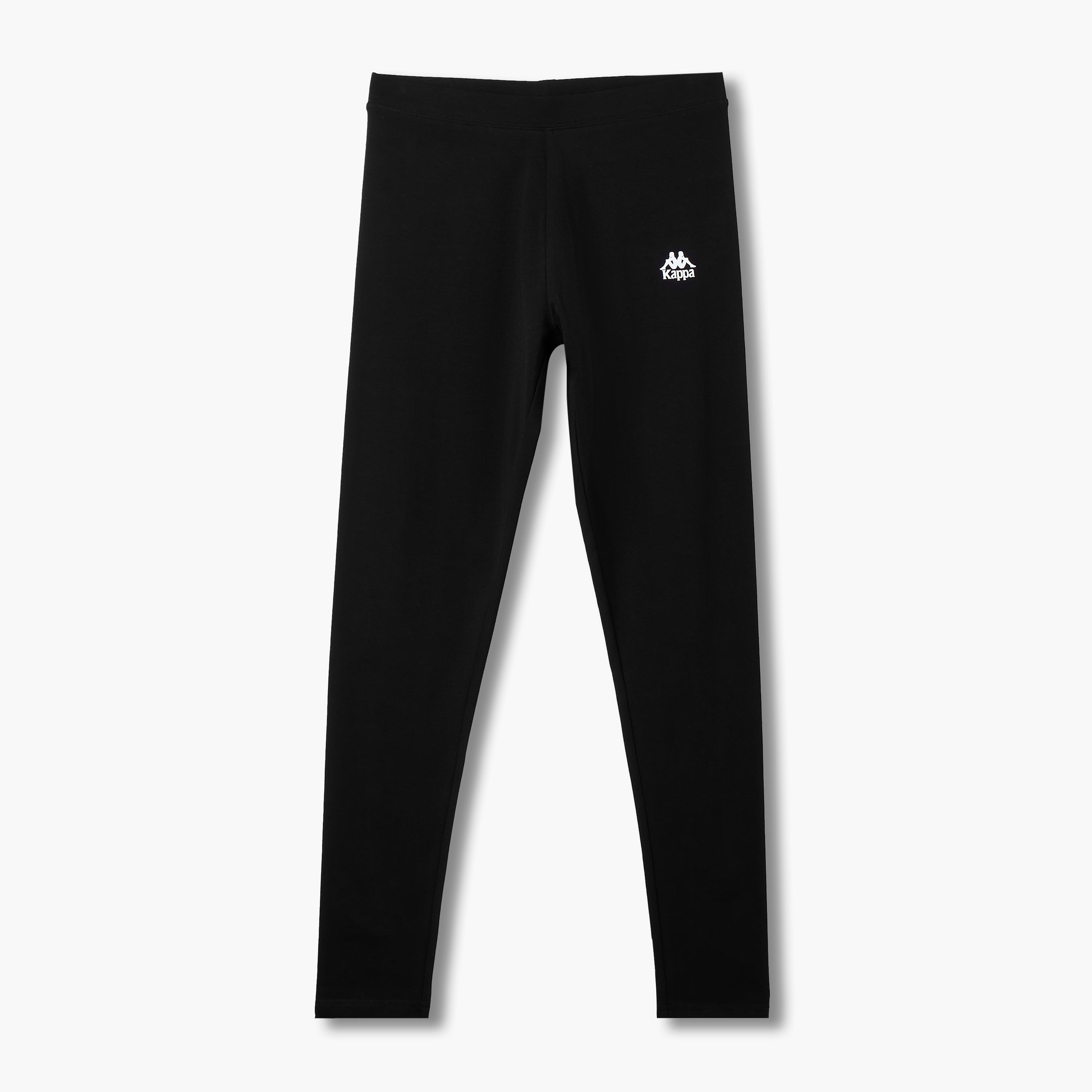 Kappa Pack of 2 Elasticated Full Length Leggings with Logo Design-sports-women-clothing-activewearleggings-image-4
