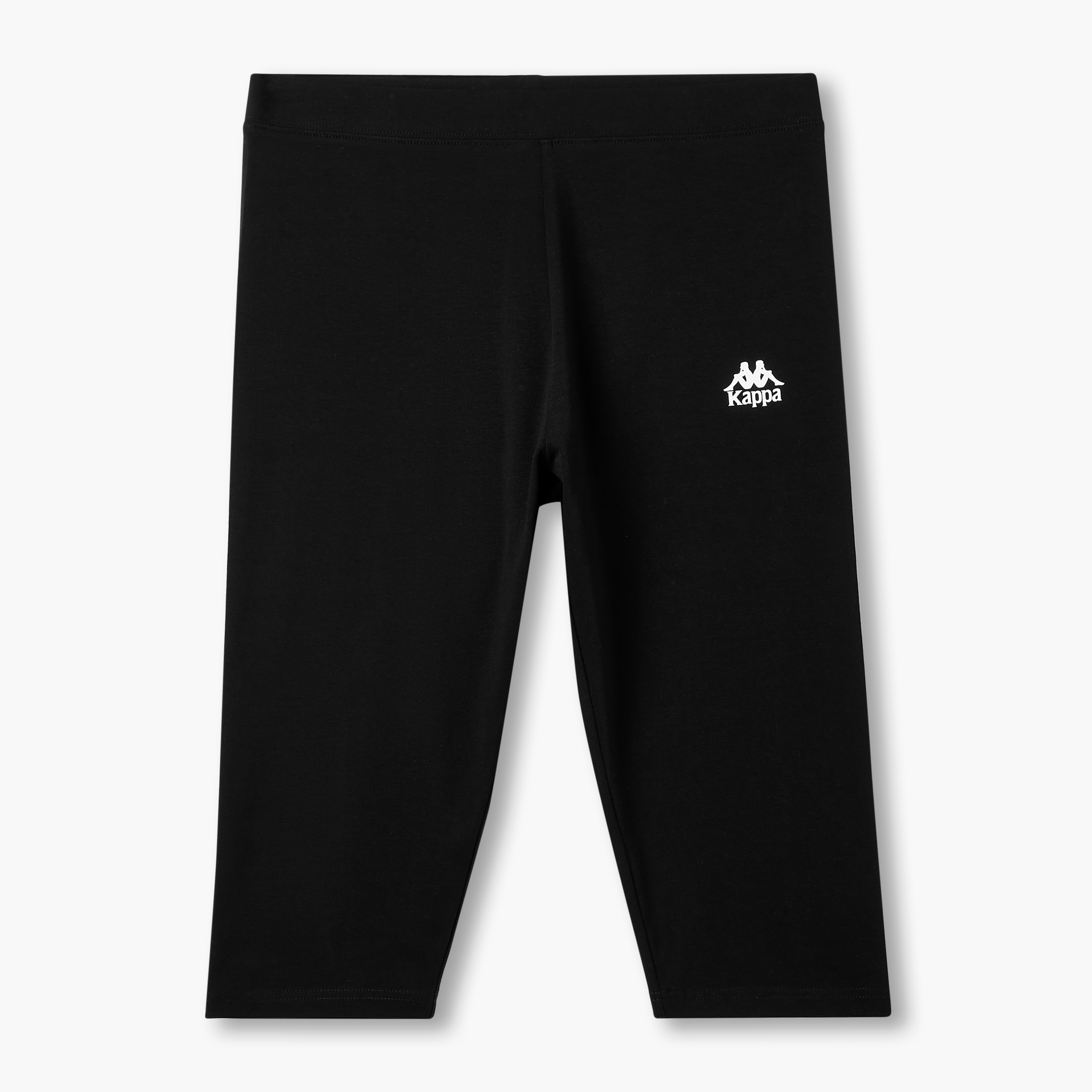 Kappa Pack of 3 Elasticated Knee Length Leggings with Logo Design-women-clothing-bottoms-leggings-image-5