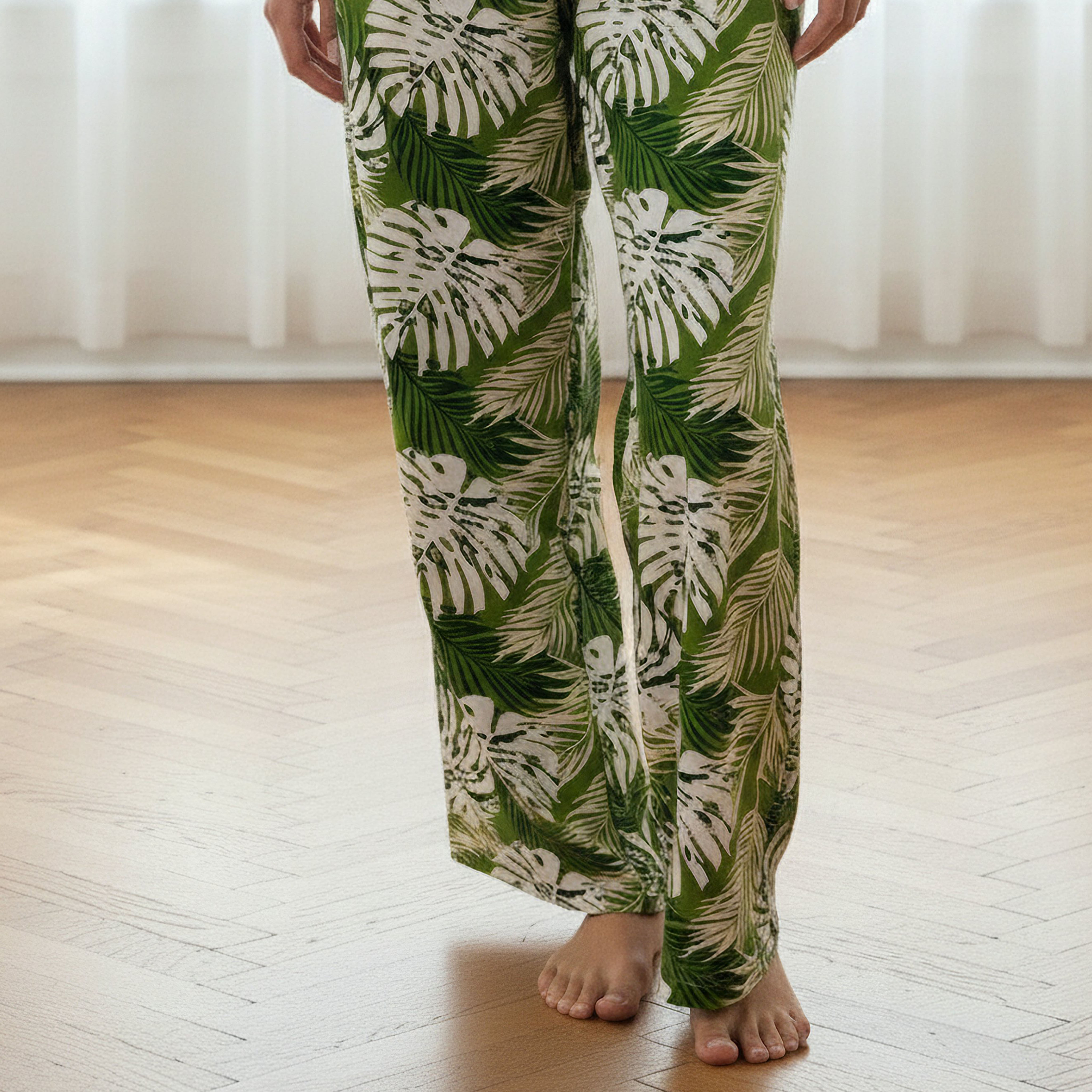 Aadaraya Pyjama Set Button-Down Shirt & Trousers-women-clothing-nightwear-pyjamas-longsets-image-6