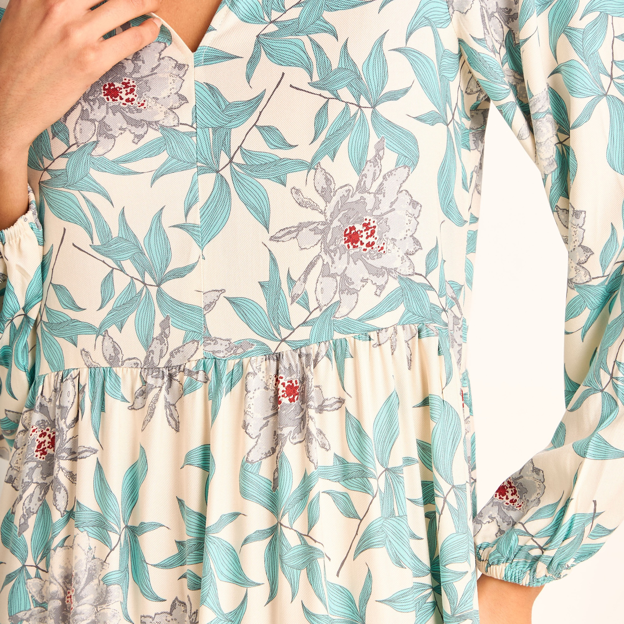 Aadaraya Night Gown Long Sleeves Floral Print-PROMO_SP_SA_BUNDLE_2FOR159_180925-image-4