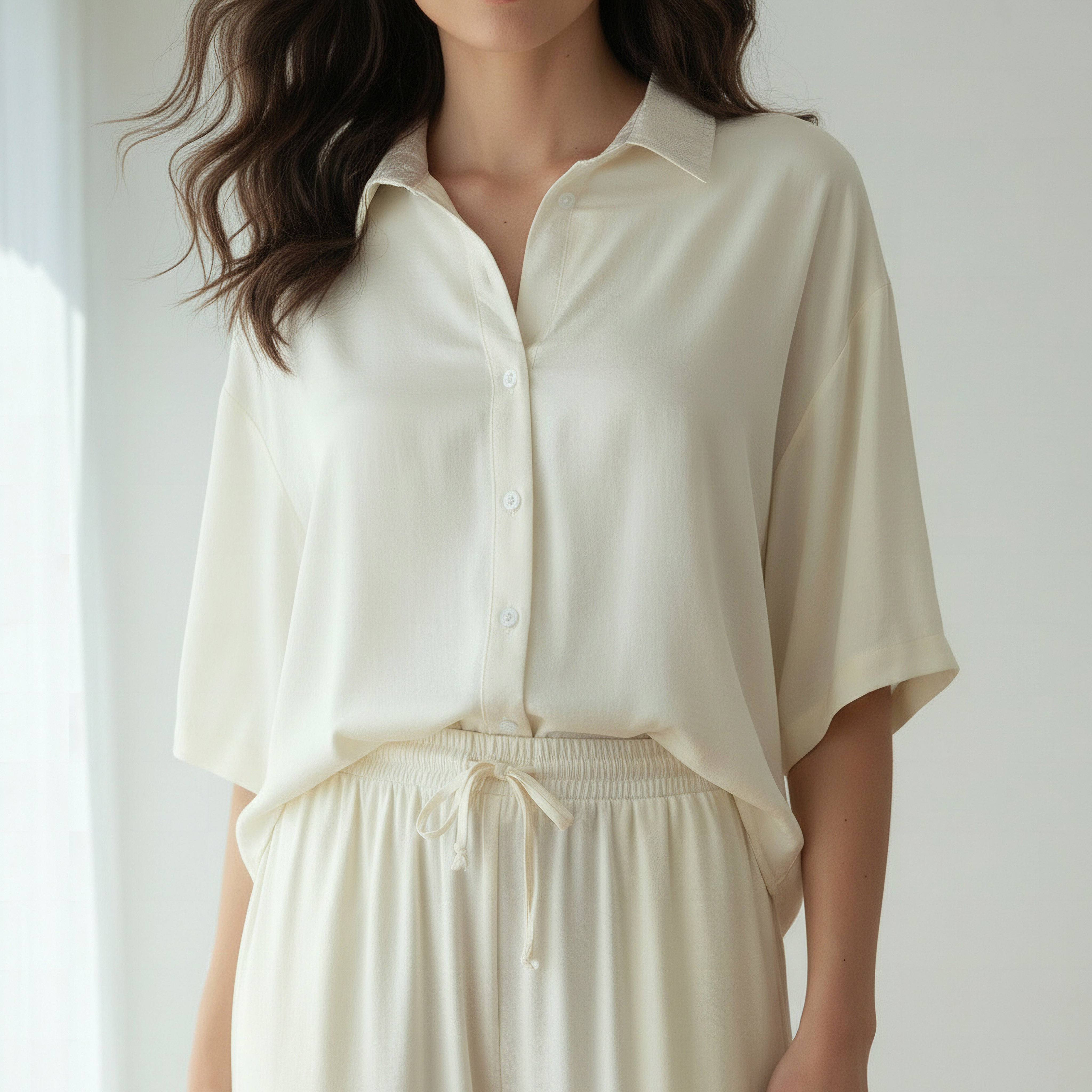 Aadaraya Pyjama Set Button-Down Shirt & Trousers-women-clothing-nightwear-pyjamas-longsets-image-6