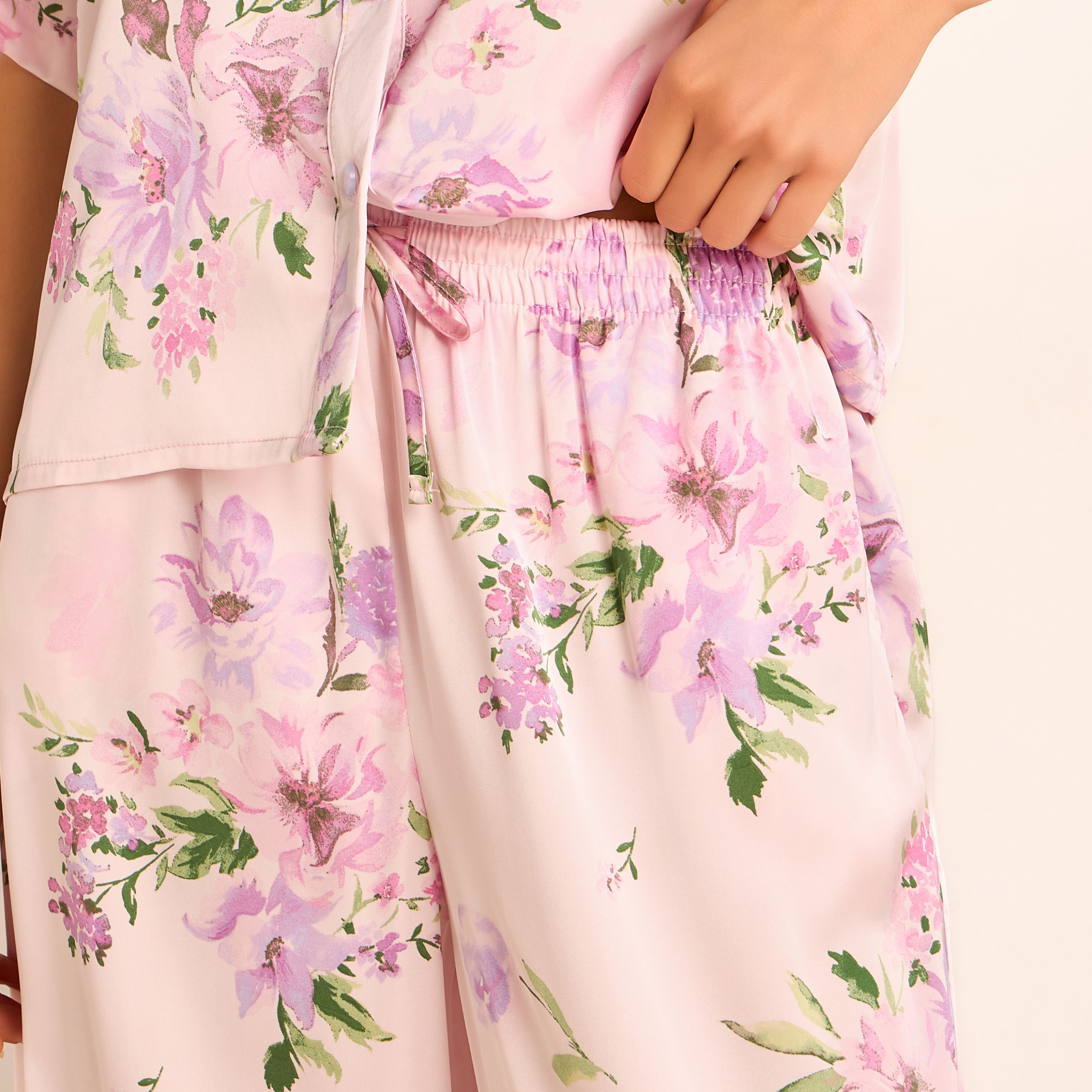Aadaraya Pyjama Set Button-Down Shirt & Trousers-women-clothing-nightwear-pyjamas-longsets-image-6
