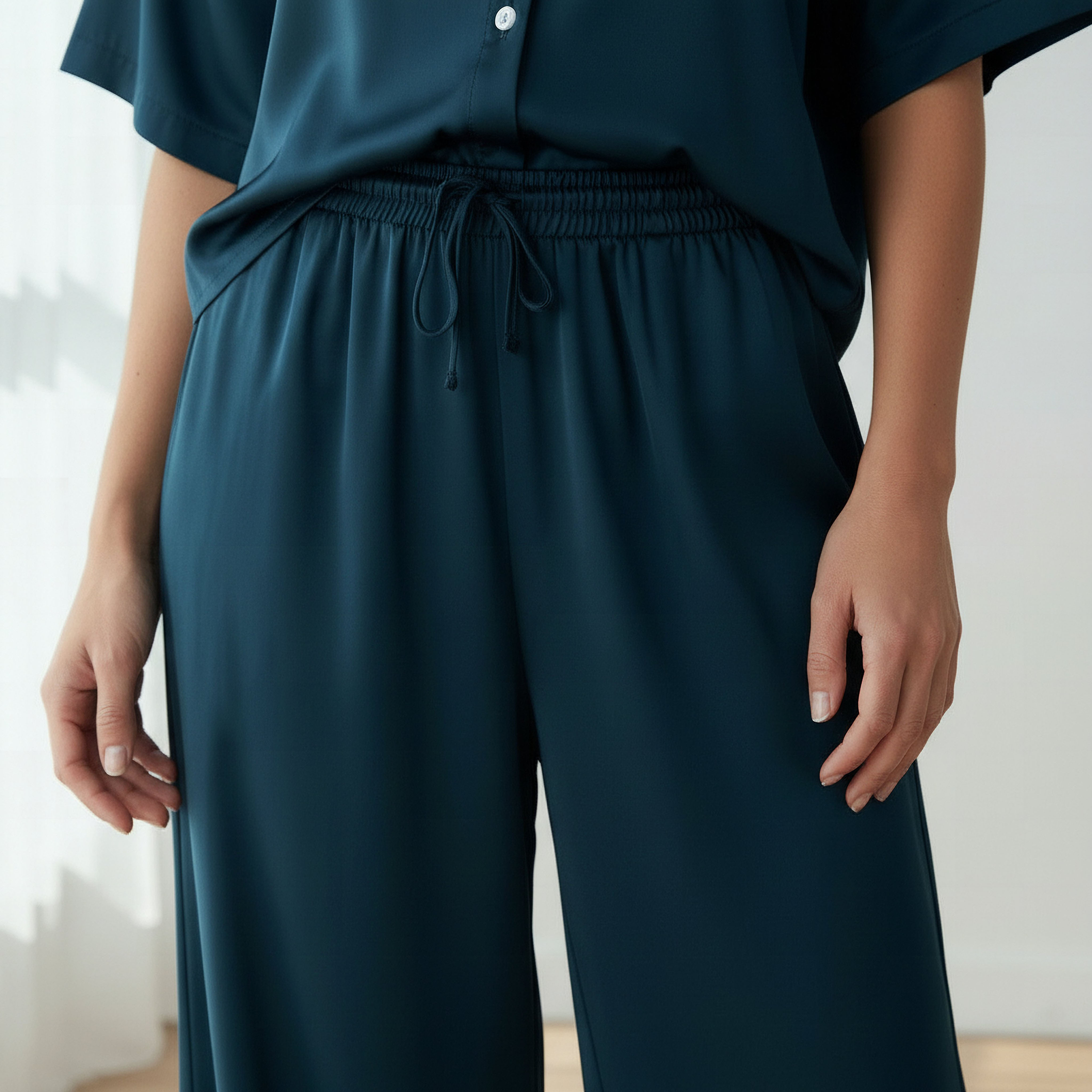 Aadaraya Pyjama Set Button-Down Shirt & Trousers-women-clothing-nightwear-pyjamas-longsets-image-6
