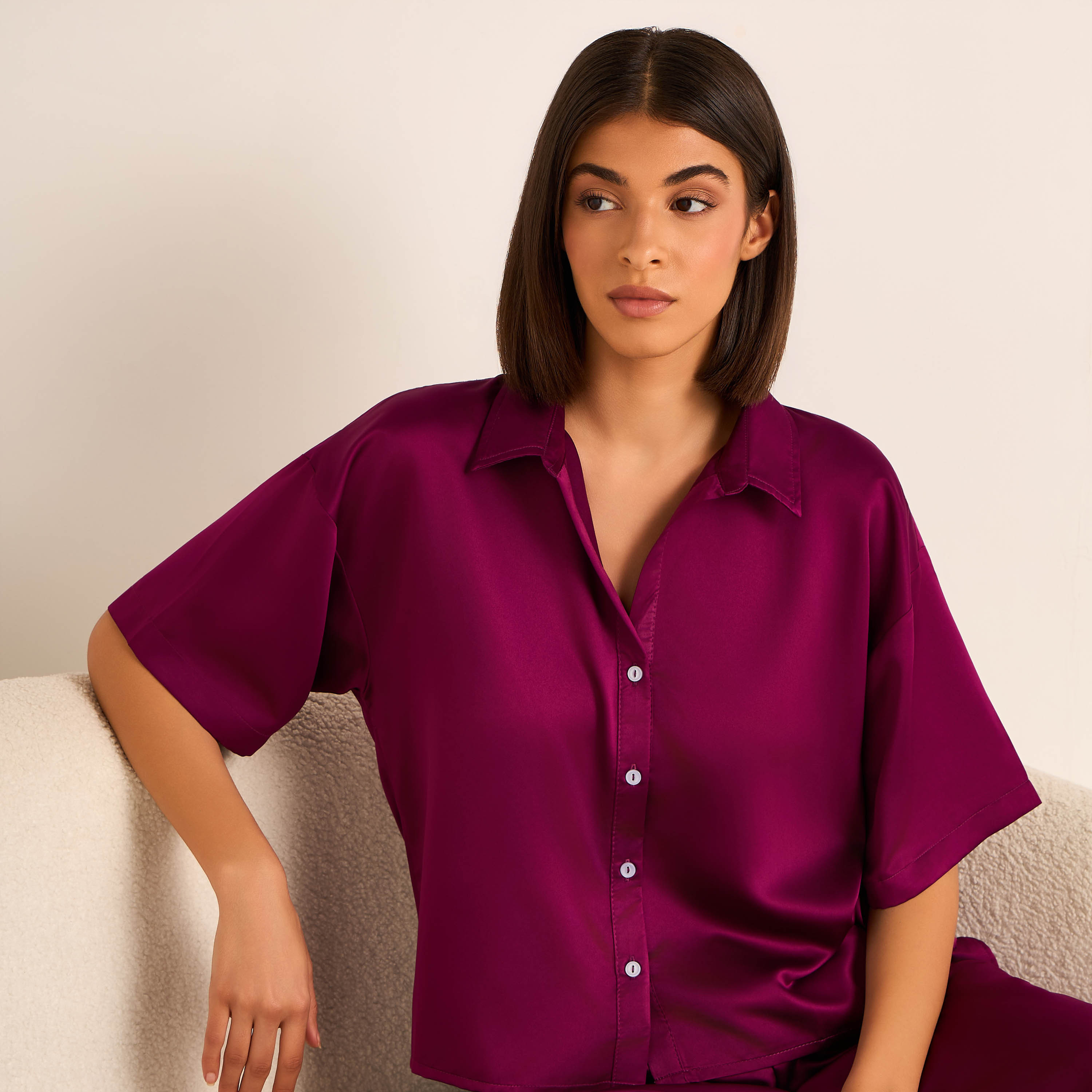 Aadaraya Pyjama Set Button-Down Shirt & Trousers-women-clothing-nightwear-pyjamas-longsets-image-6