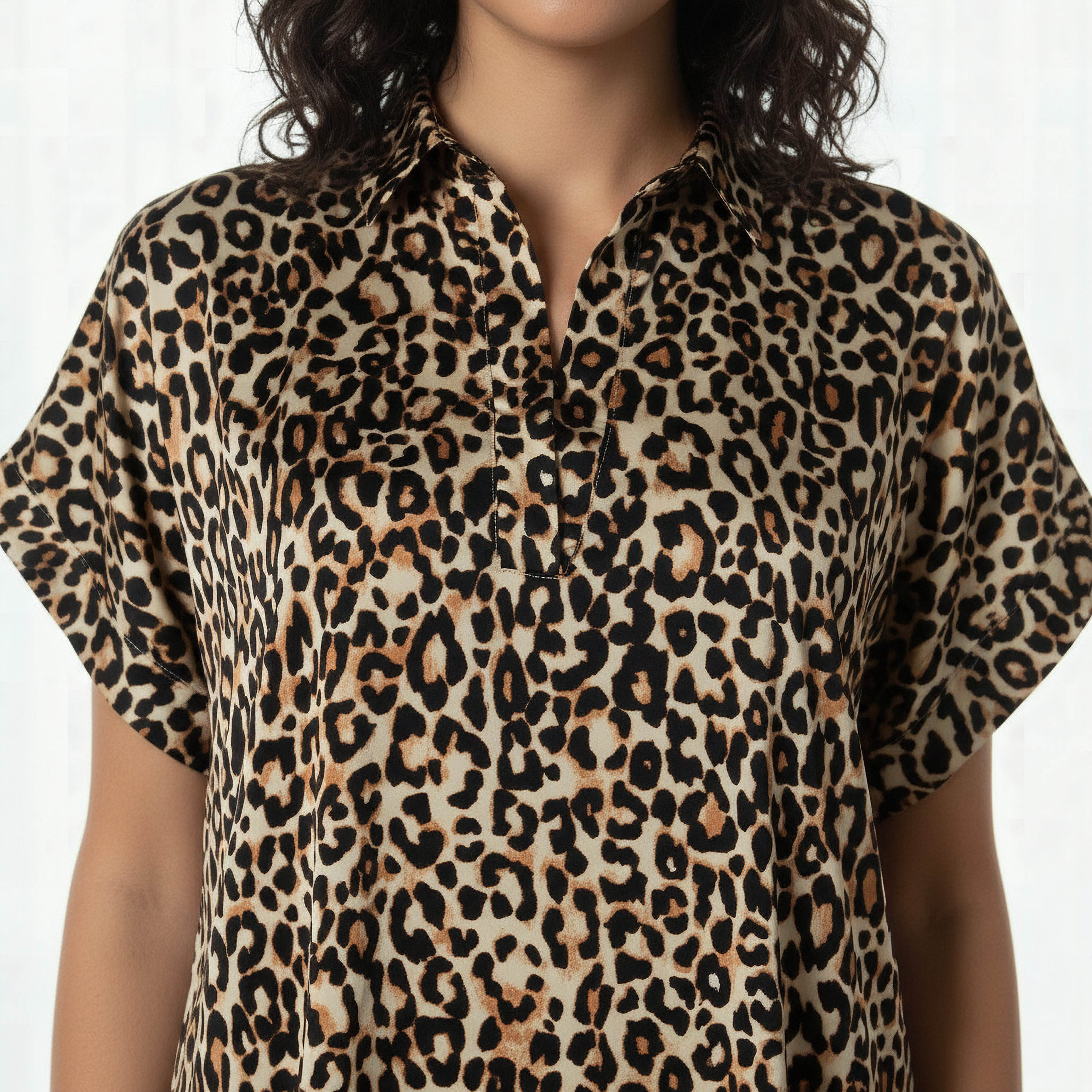 Aadaraya Night Dress Short Sleeve Animal Print-PROMO_SP_OM_2FOR16_110625-image-4
