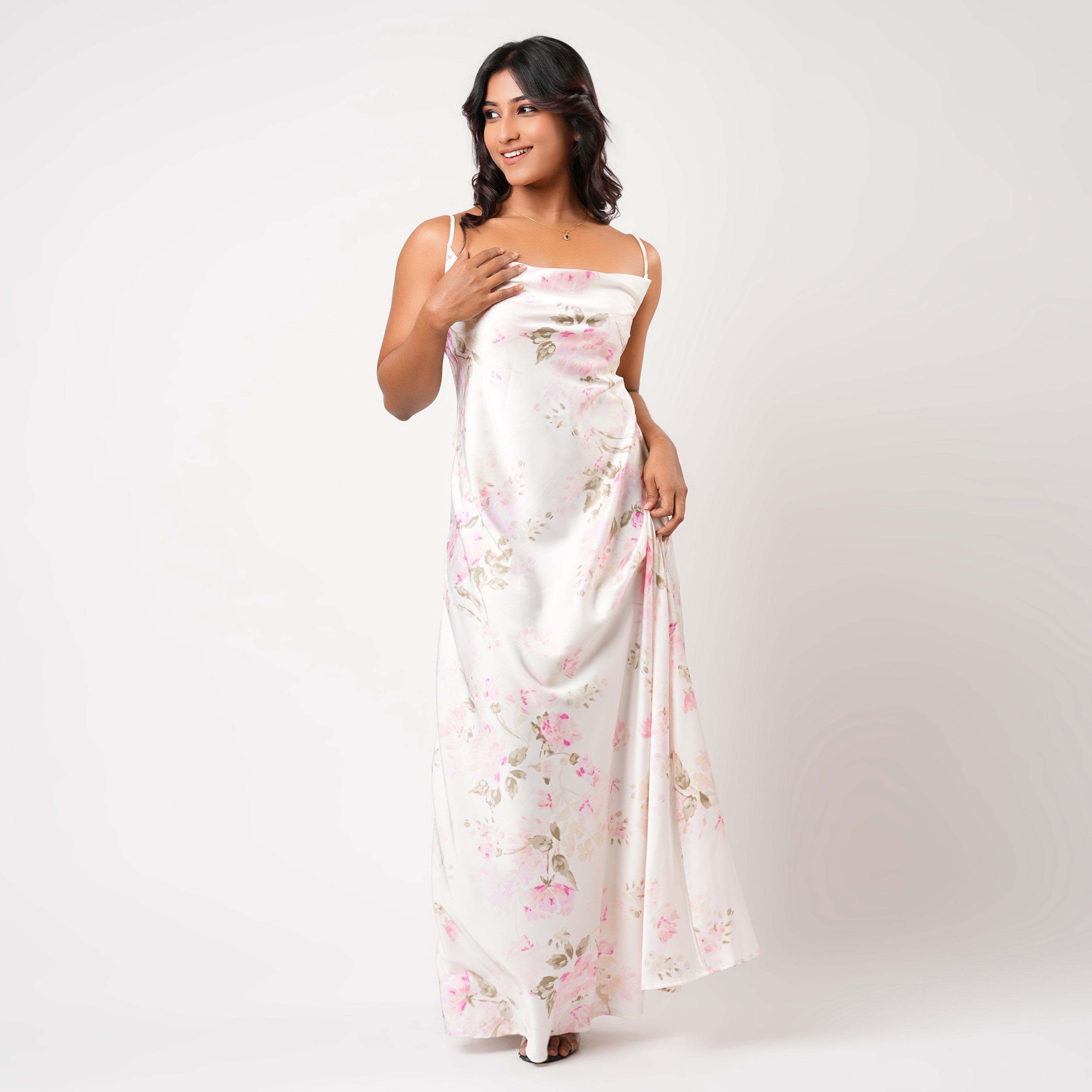 فستان نوم ماكسي بدون أكمام بطبعات زهرية من آدارايا-PROMO_SP_OM_2FOR16_110625-image-2