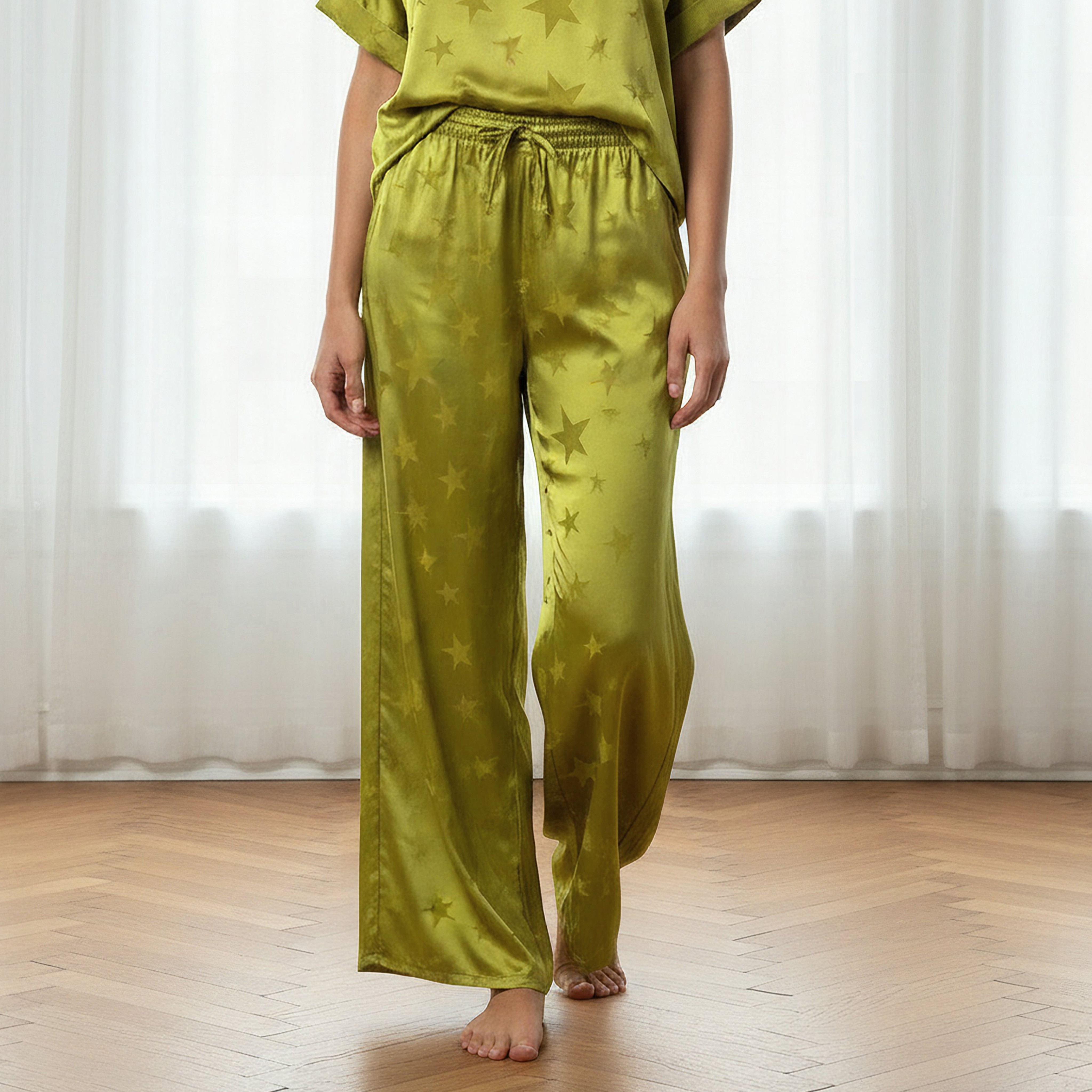 Pyjama Set Top & Wide Leg Bottom-women-clothing-nightwear-pyjamas-longsets-image-4