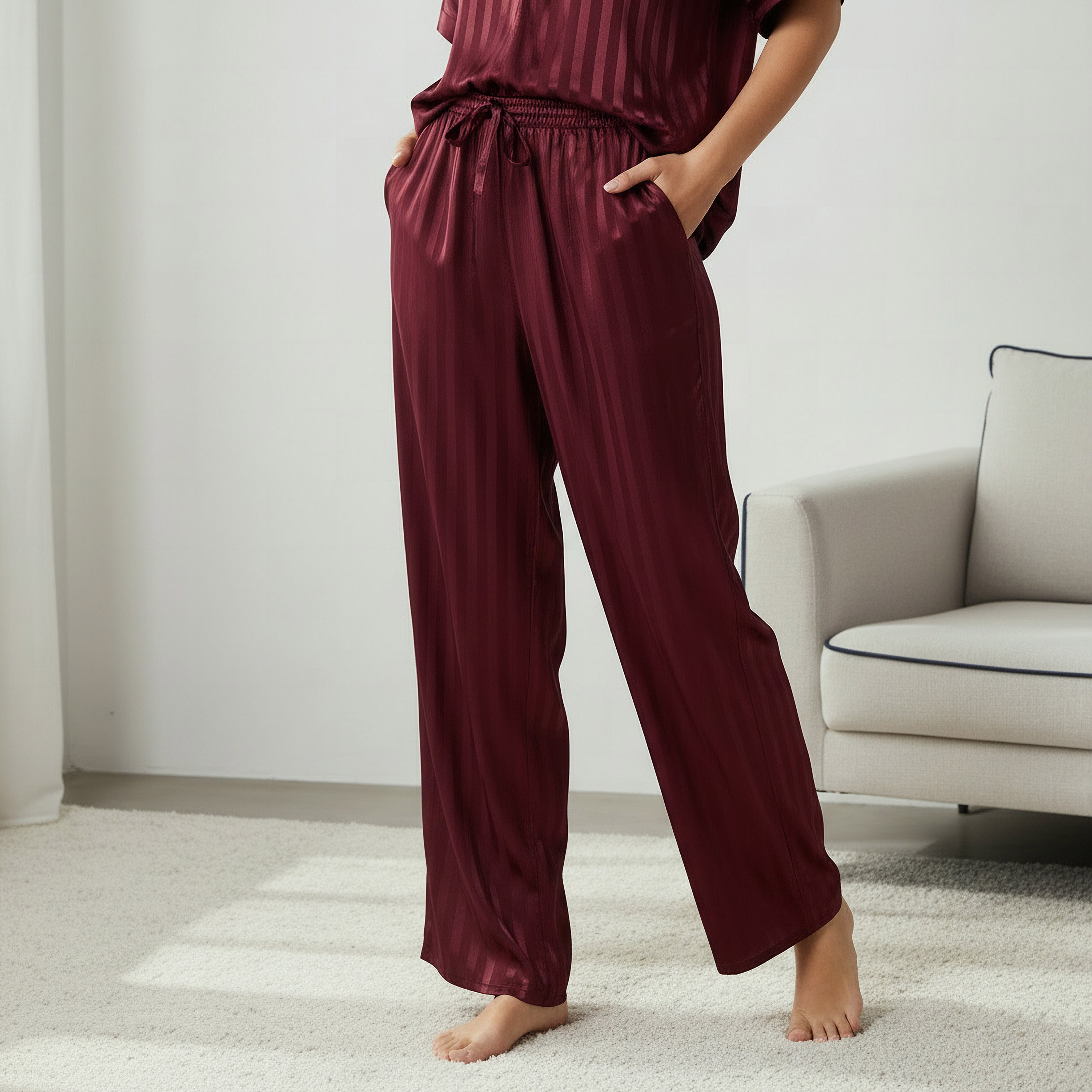 Pyjama Set Top & Wide Leg Bottom-women-clothing-nightwear-pyjamas-longsets-image-4