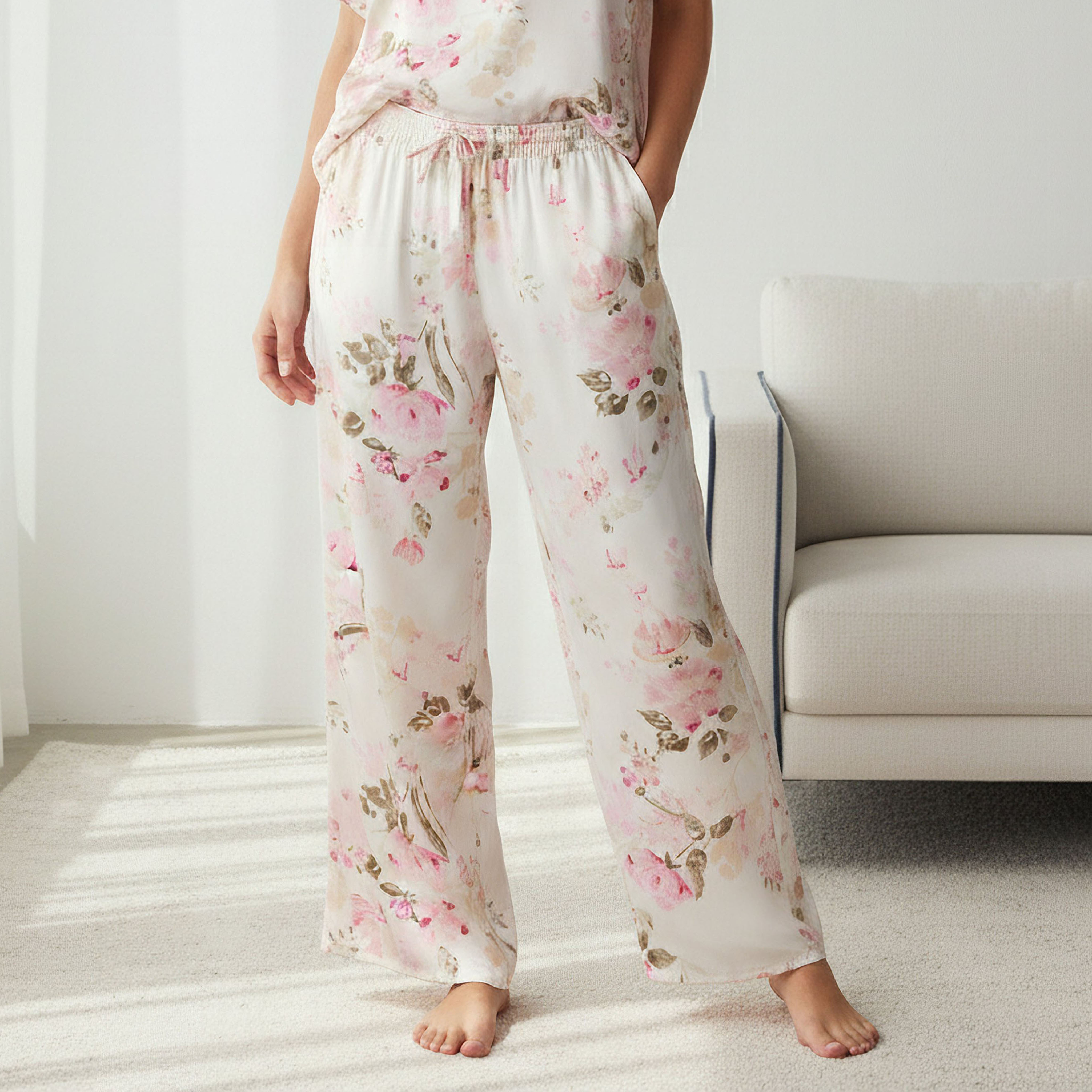 Pyjama Set Top & Wide Leg Bottom-women-clothing-nightwear-pyjamas-longsets-image-5