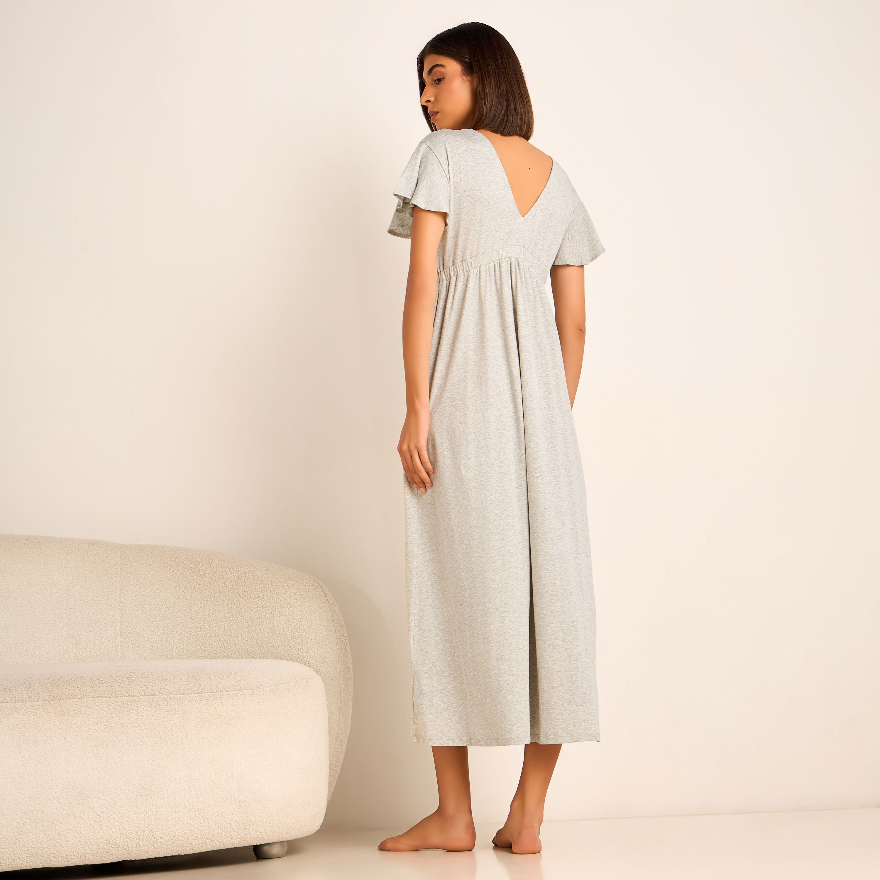 Aadaraya Night Gown Short Sleeves Lace Trim-PROMO_SP_KW_BUNDLE_2FOR13_180925-image-3