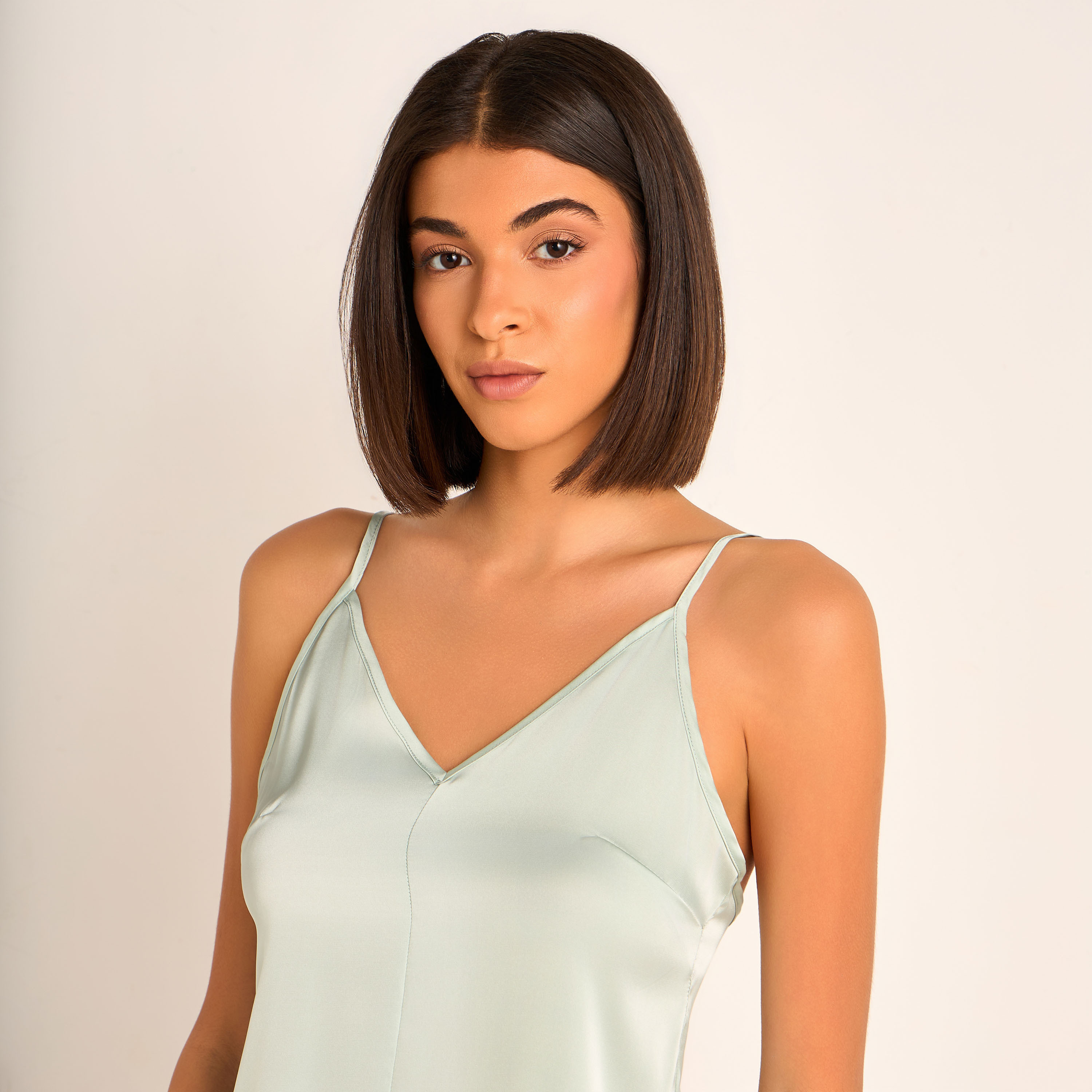 طقم بيجاما شورت وبلوزة دون أكمام من أدارايا-women-clothing-nightwear-pyjamas-shortsets-image-3