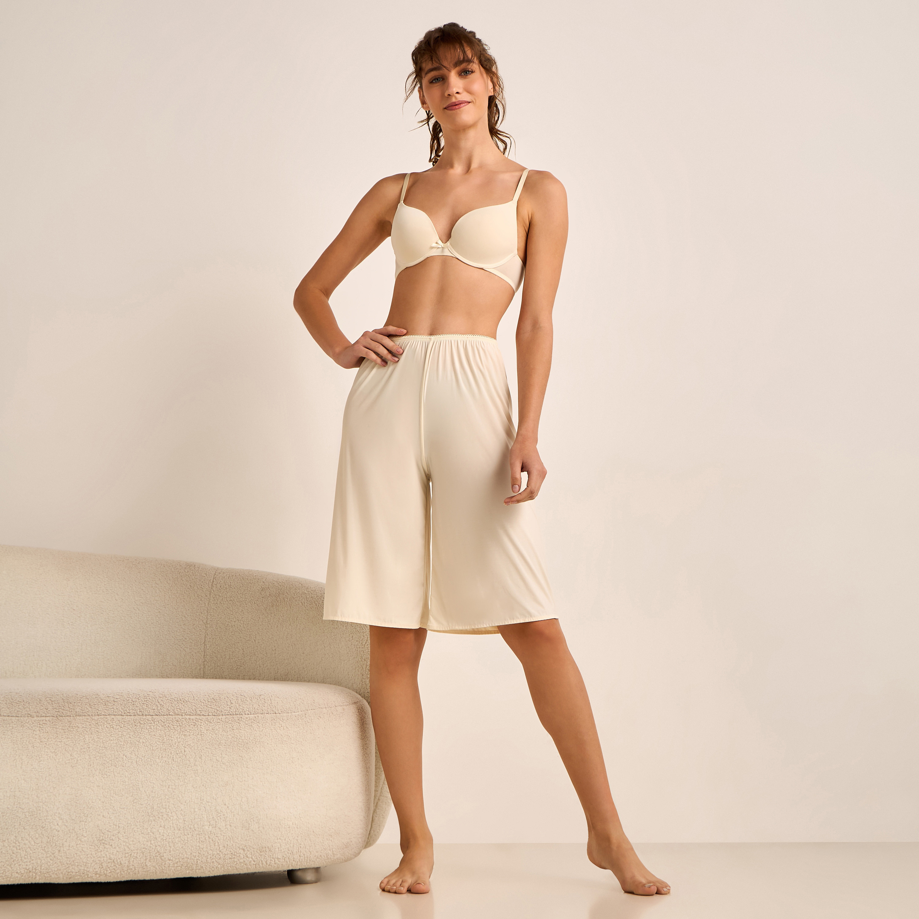 بنطلون كولوتيس سليب بخصر مرتفع من سبلاش فاڤ - طقم من قطعتين-women-clothing-lingerie-shapewear-image-2