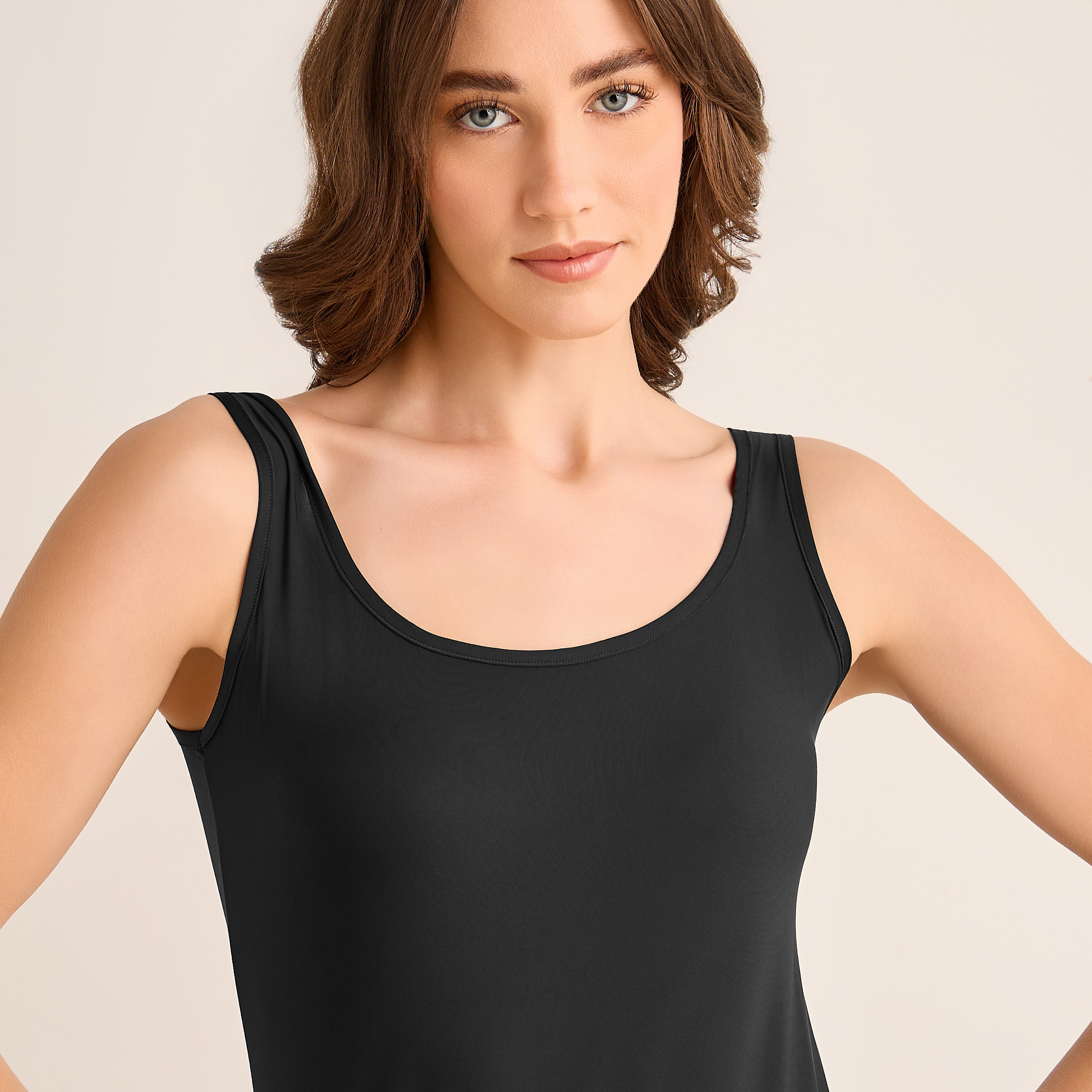 Set of 2 - Slip Dress Sleeveless-women-clothing-nightwear-nighties-image-5