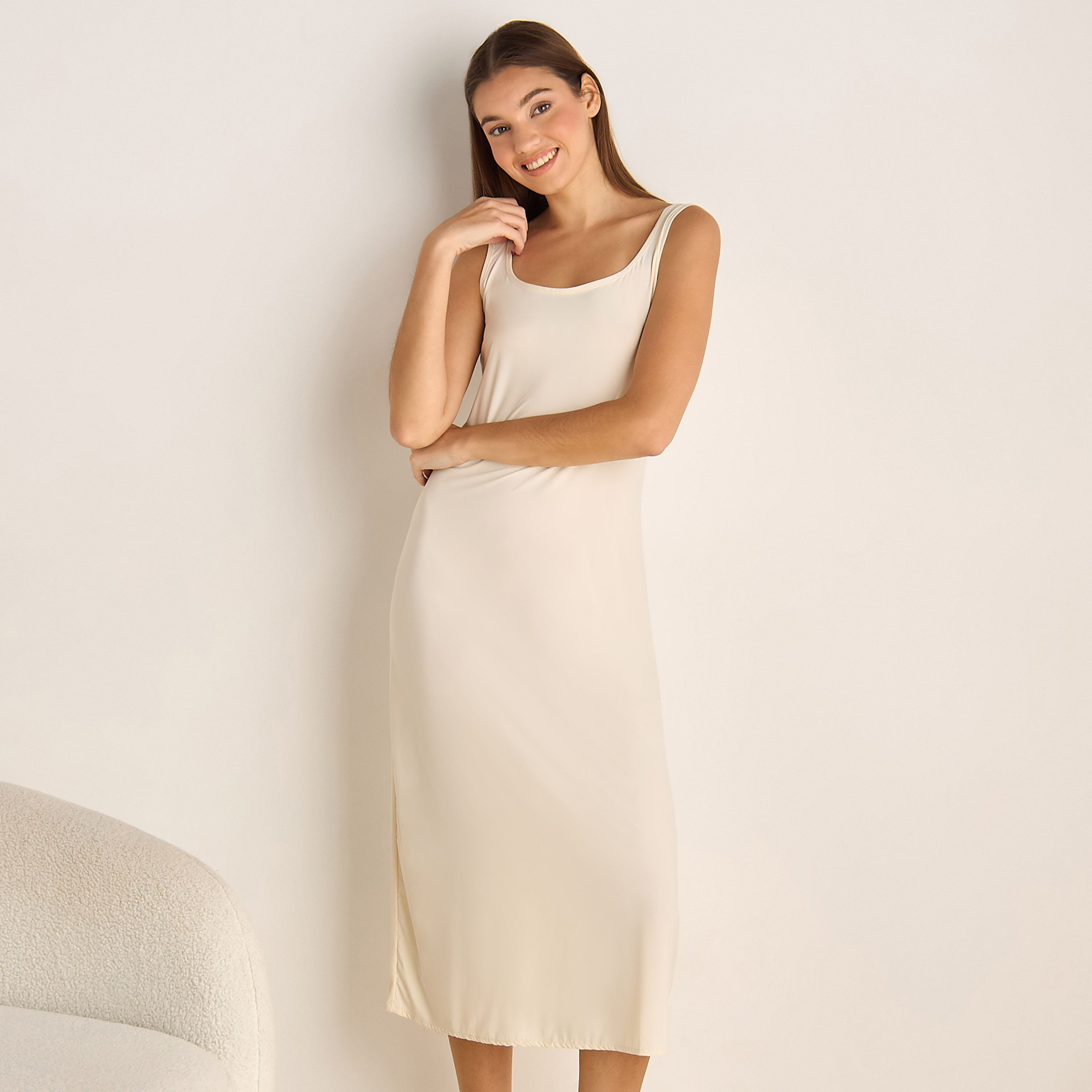 Set of 2 - Slip Dress Sleeveless-women-clothing-nightwear-nighties-image-7