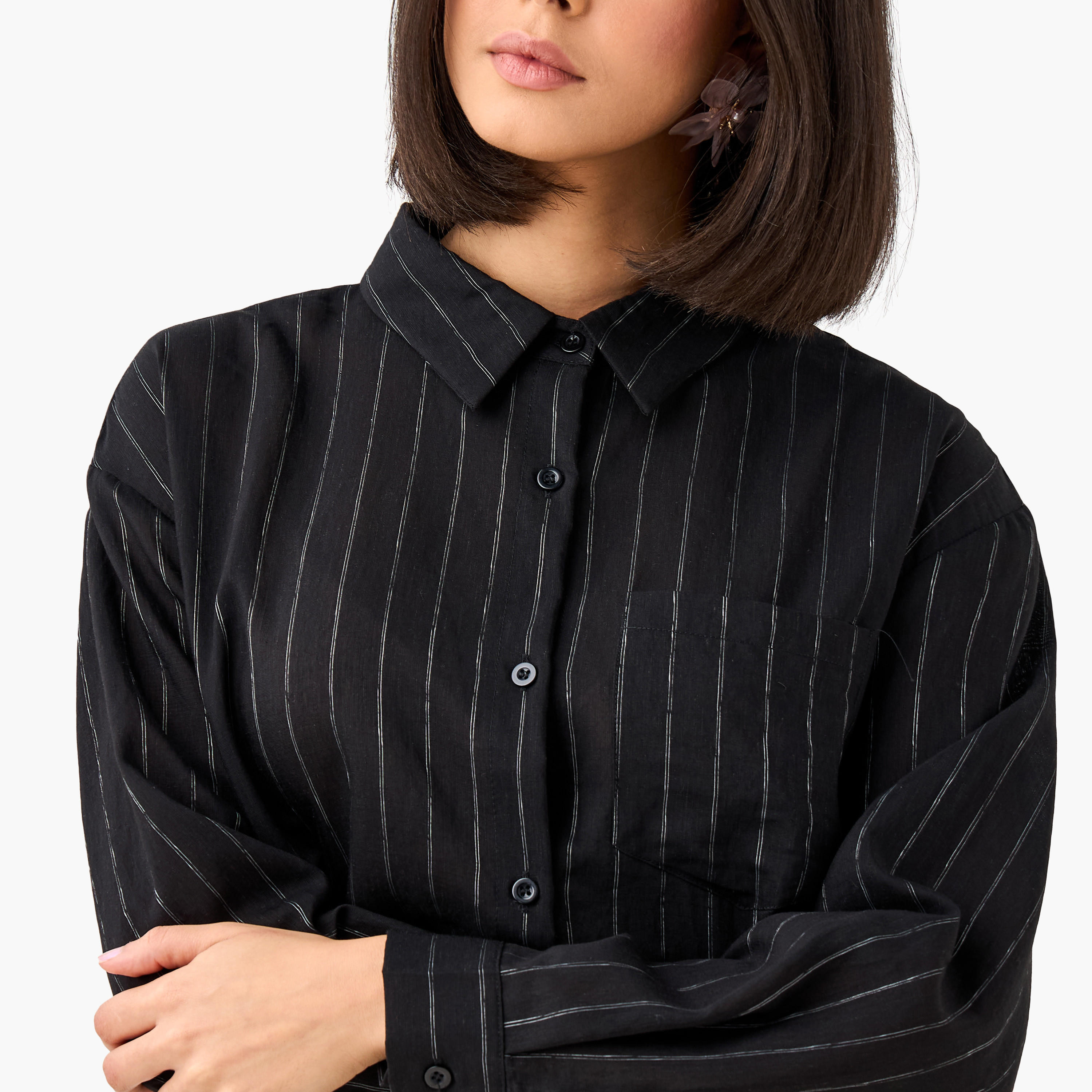 Long Line High Low Stripes Shirt-women-clothing-shirtsandblouses-shirts-image-6