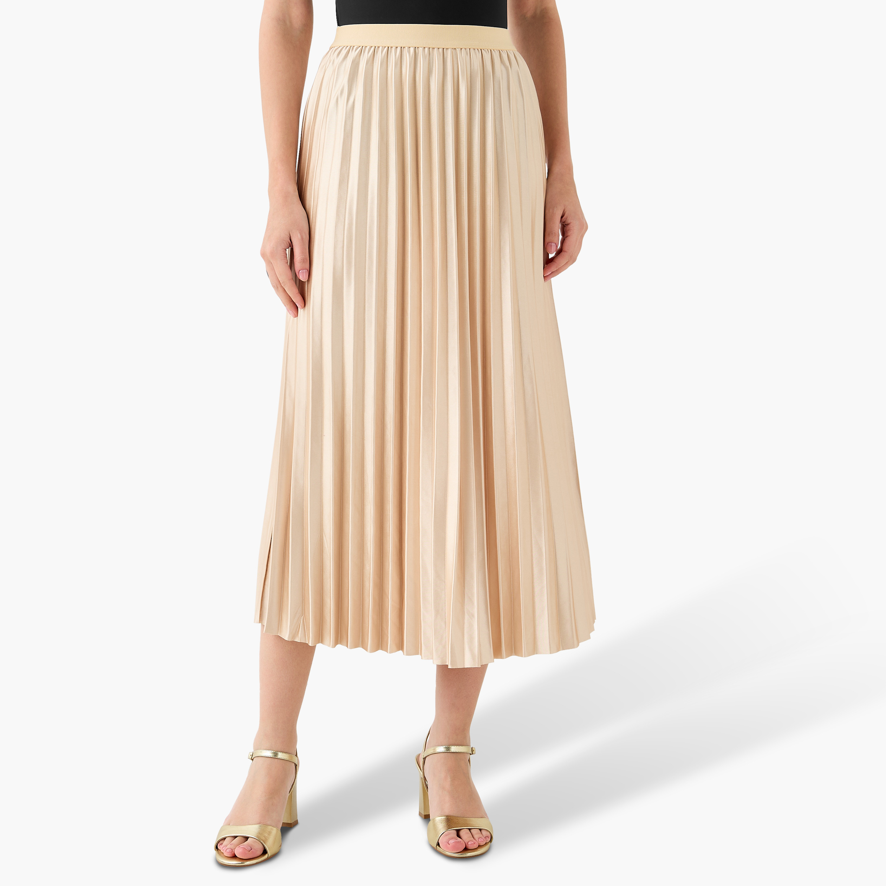 Pleated Midi Skirt-women-clothing-bottoms-skirts-image-3