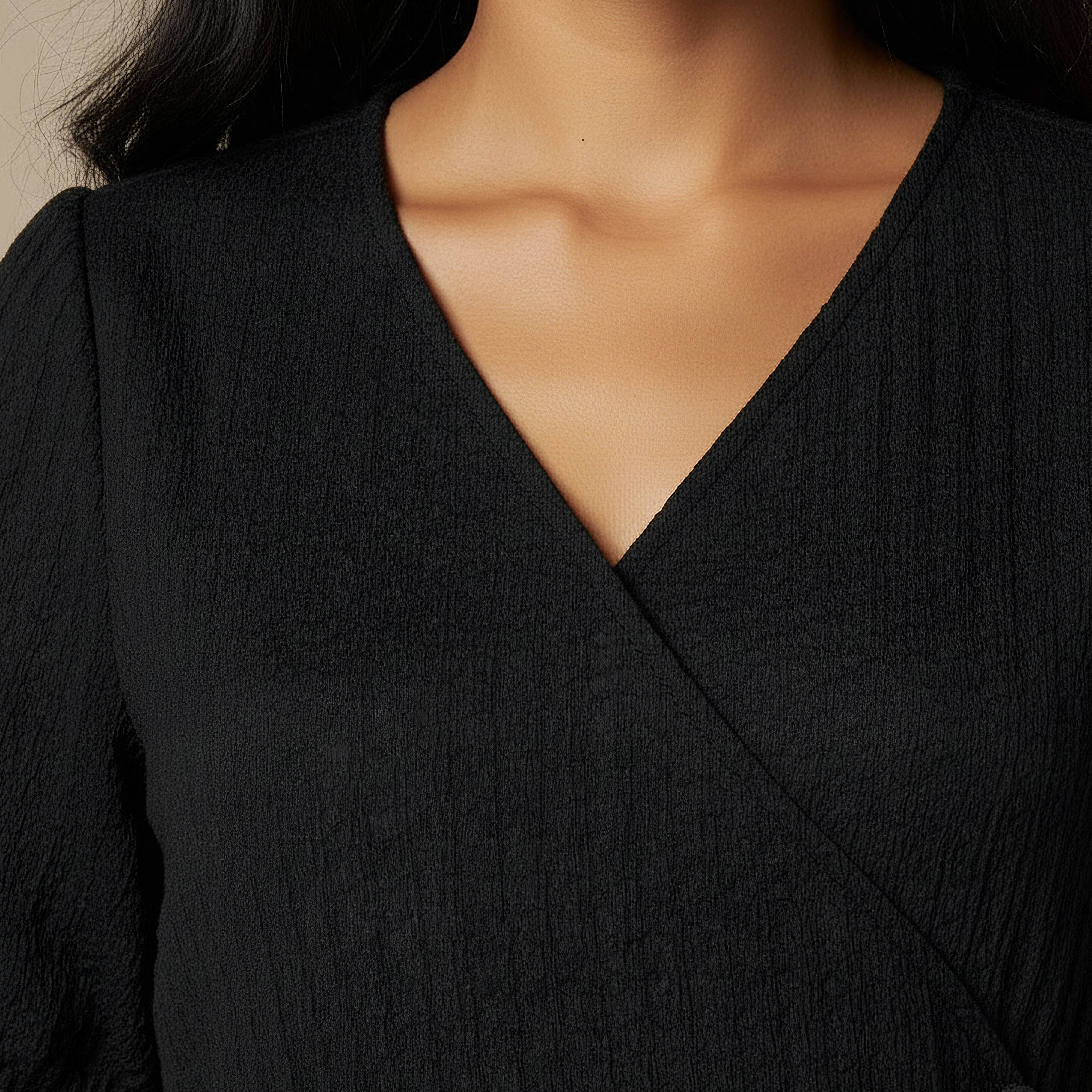 Midi Textured Tiered Dress with Short Puff Sleeves-PROMO_SP_BH_BUNDLE_2FOR16_050226-image-4