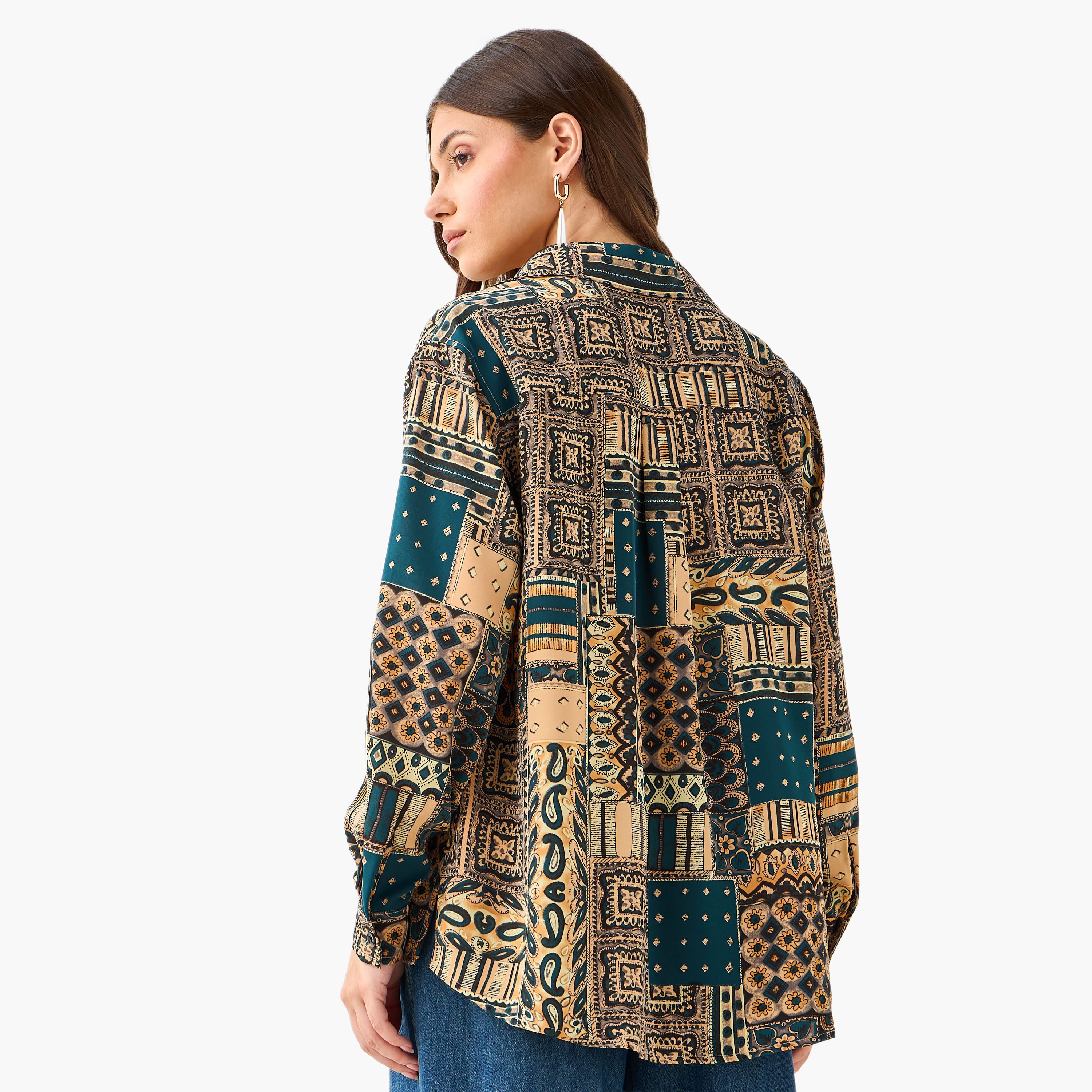 قميص بحافة غير متساوية وطبعات بيزلي-women-clothing-shirtsandblouses-shirts-image-4