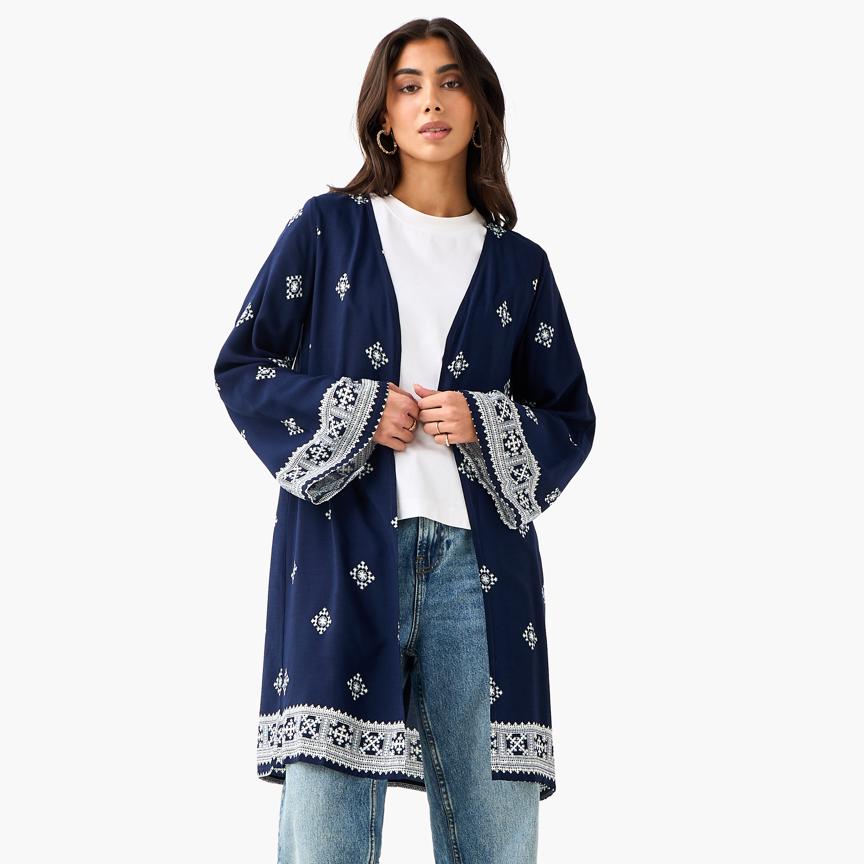 Viscose Embroidered Kimono Shrug-women-clothing-shirtsandblouses-blouses-image-3