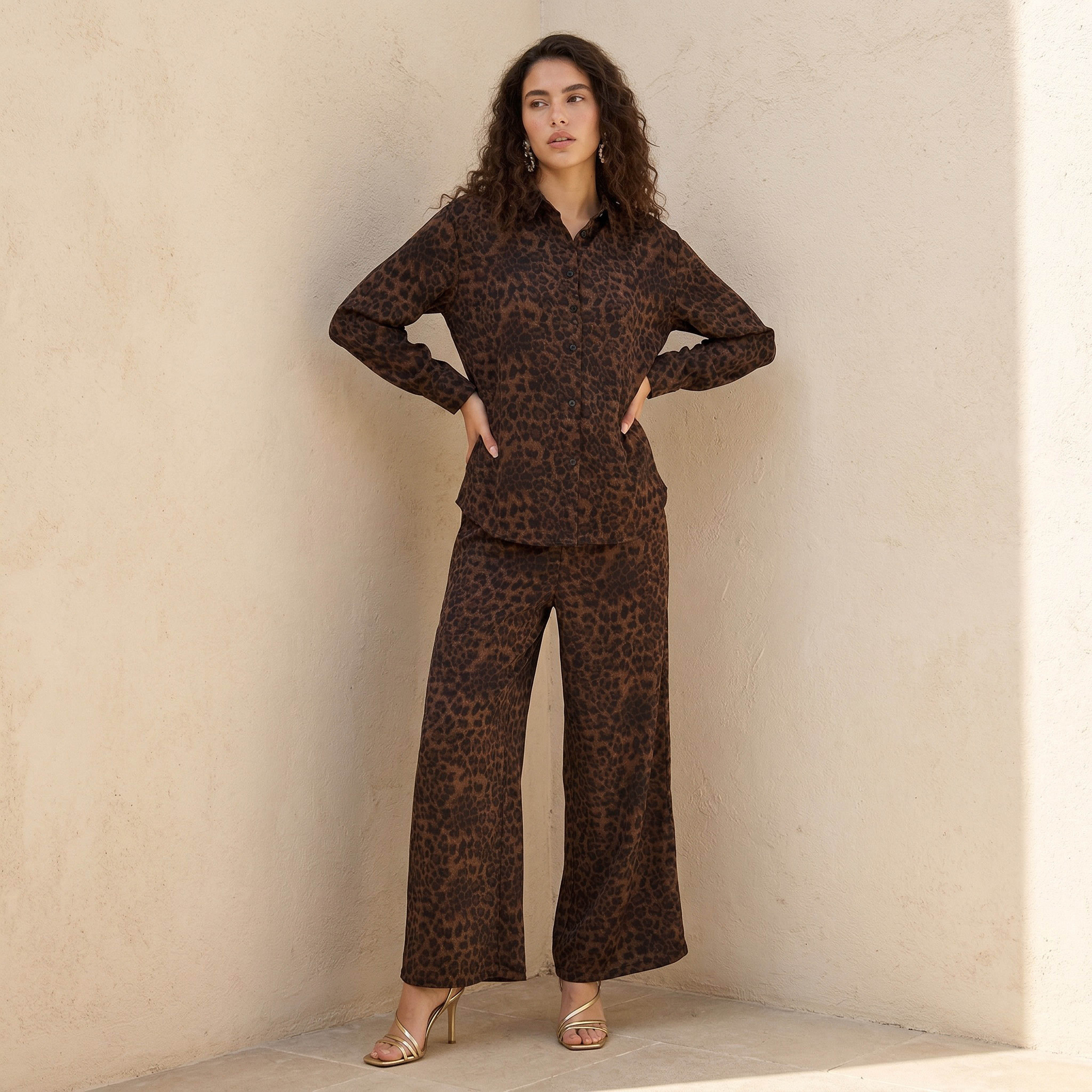 طقم بيجاما قميص وبنطلون-women-clothing-coordsets-image-1