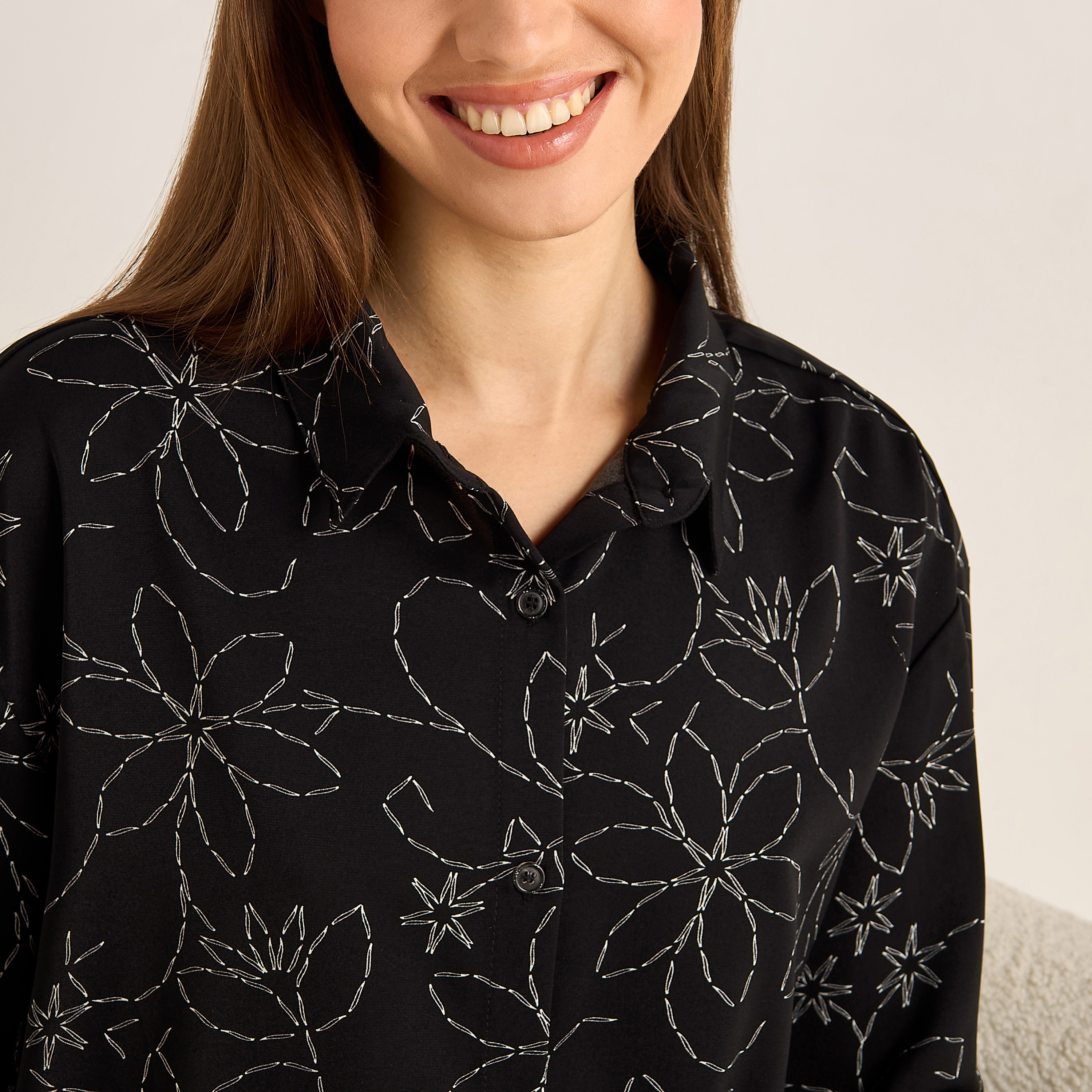 طقم بيجاما قميص وبنطلون-women-clothing-coordsets-image-6