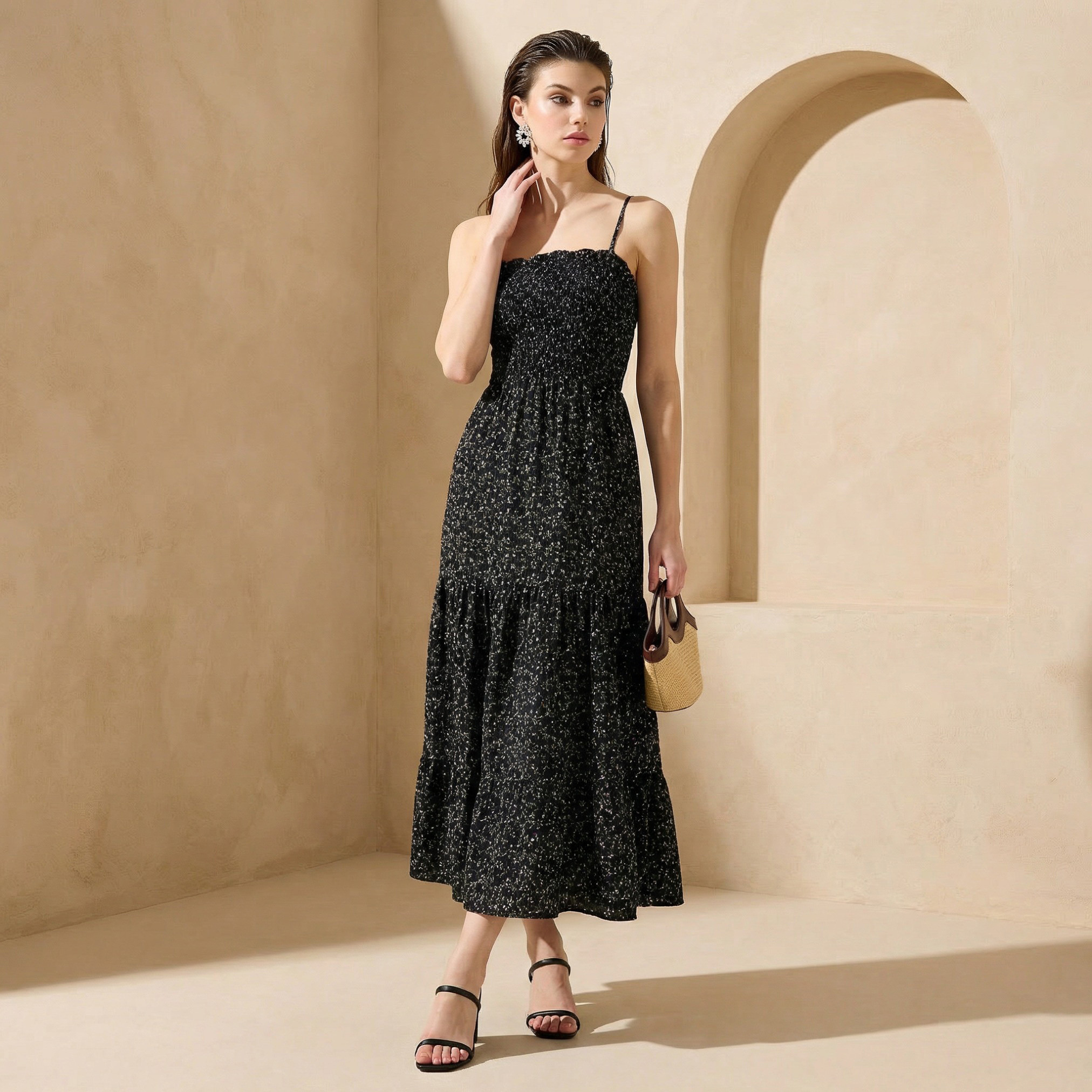 فستان متعدد التصاميم بطبعات زهرية-women-clothing-dresses-image-1