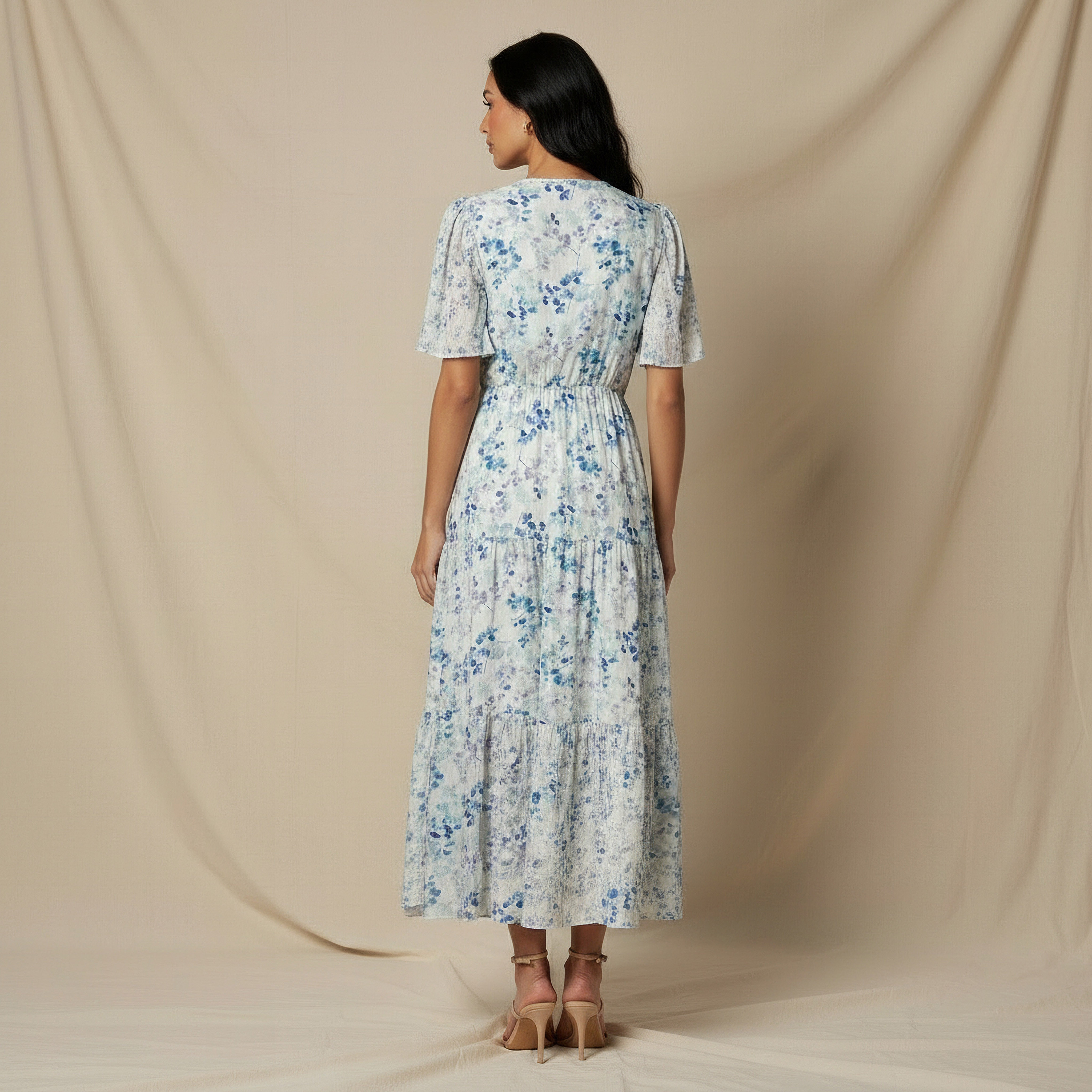 Tiered Midi Viscose Wrap Dress with Floral Print-women-clothing-dresses-image-3