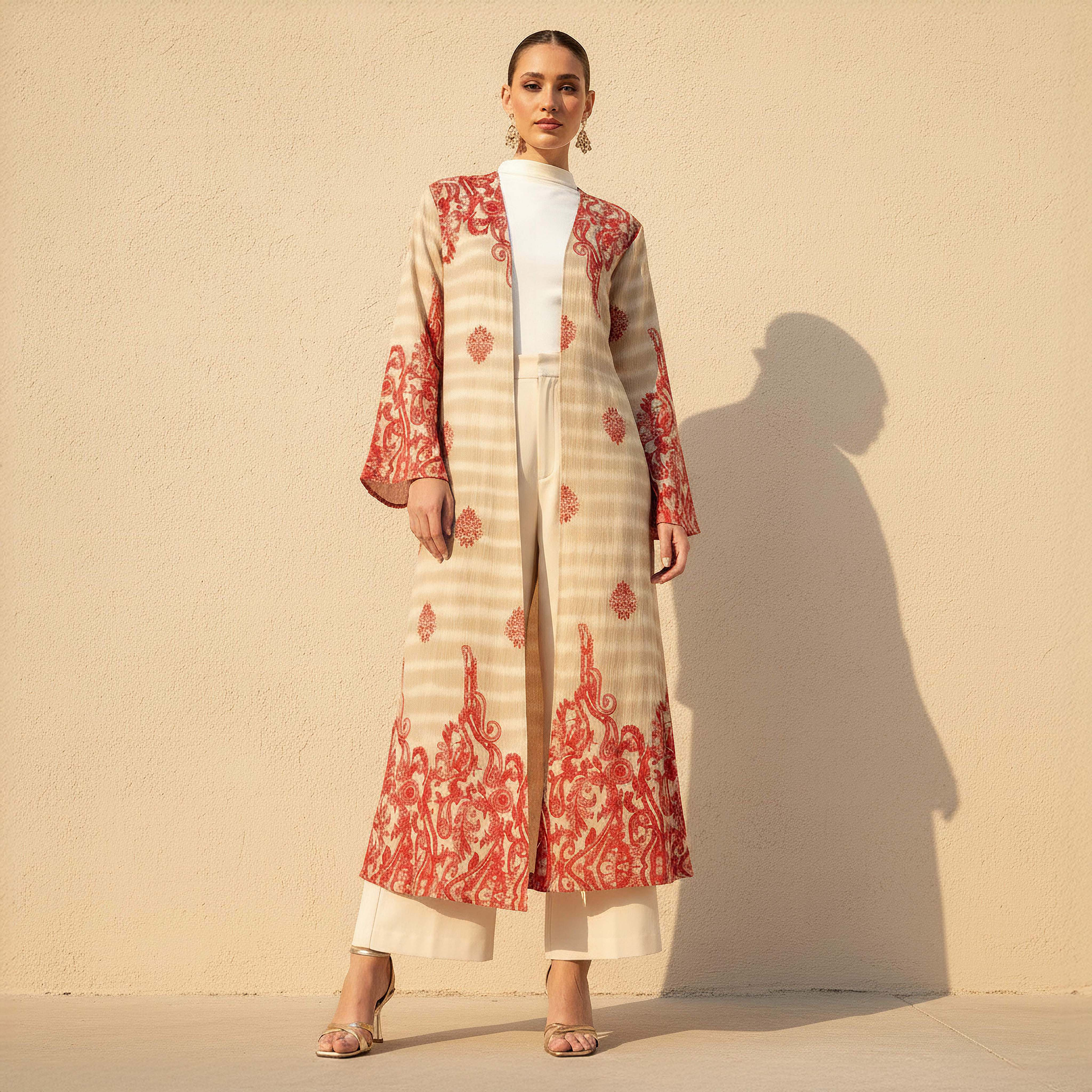 Regular Fit Viscose Kimono Abaya Shrug-women-arabicclothing-abayas-image-1