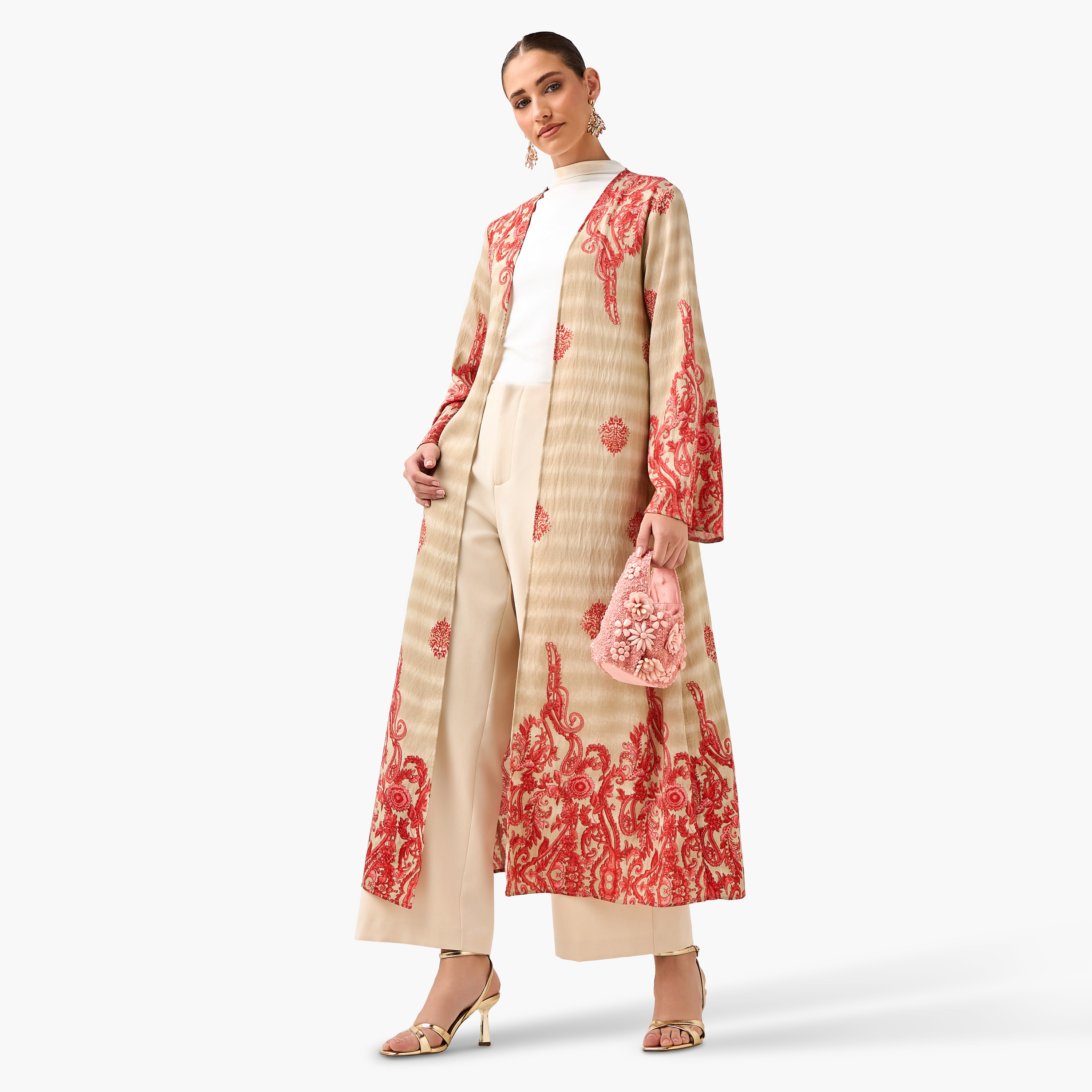Regular Fit Viscose Kimono Abaya Shrug-women-arabicclothing-abayas-image-4