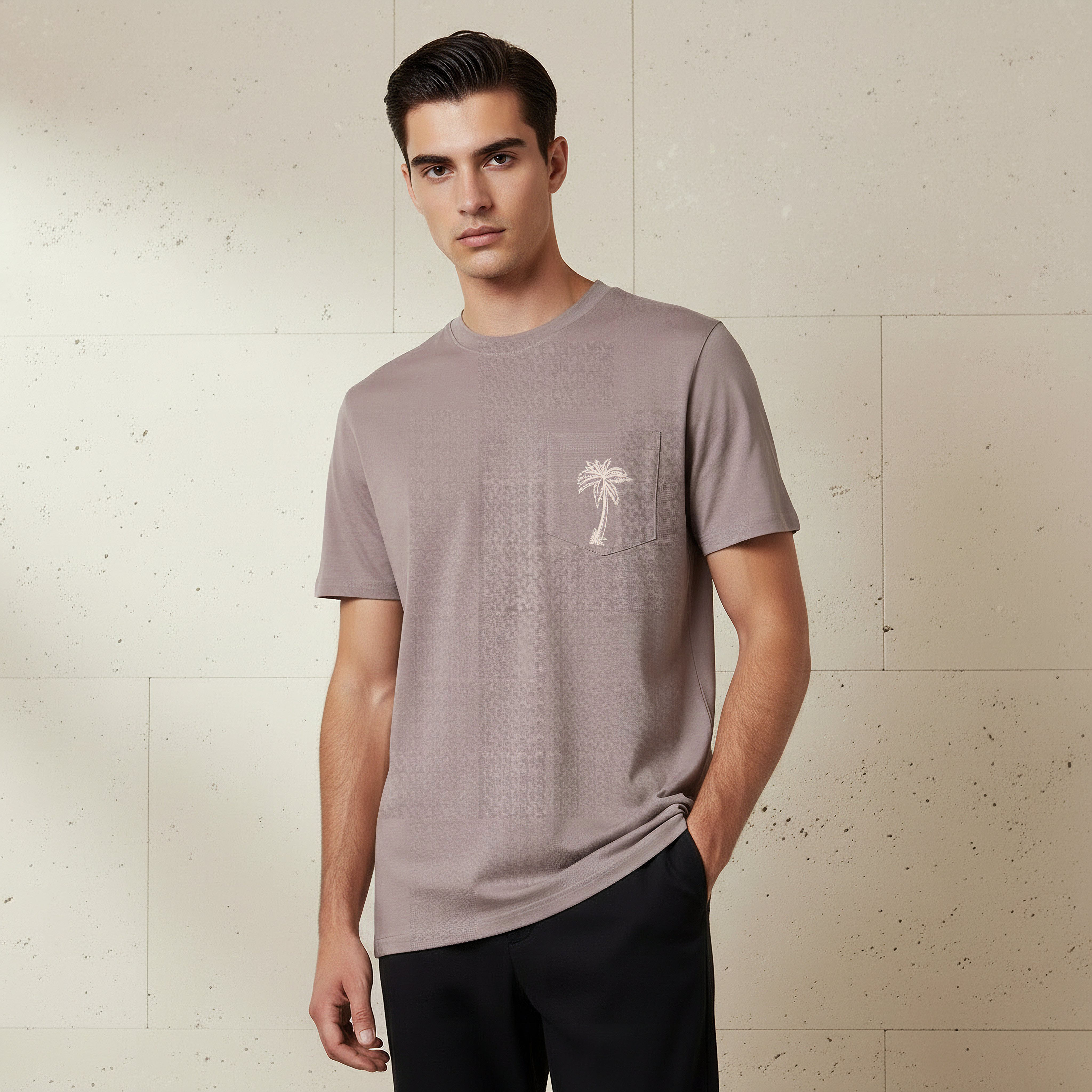 Men Regular Fit Crew Neck Short Sleeve Printed T-shirt-men-clothing-tshirtsandpolos-tshirts-image-1